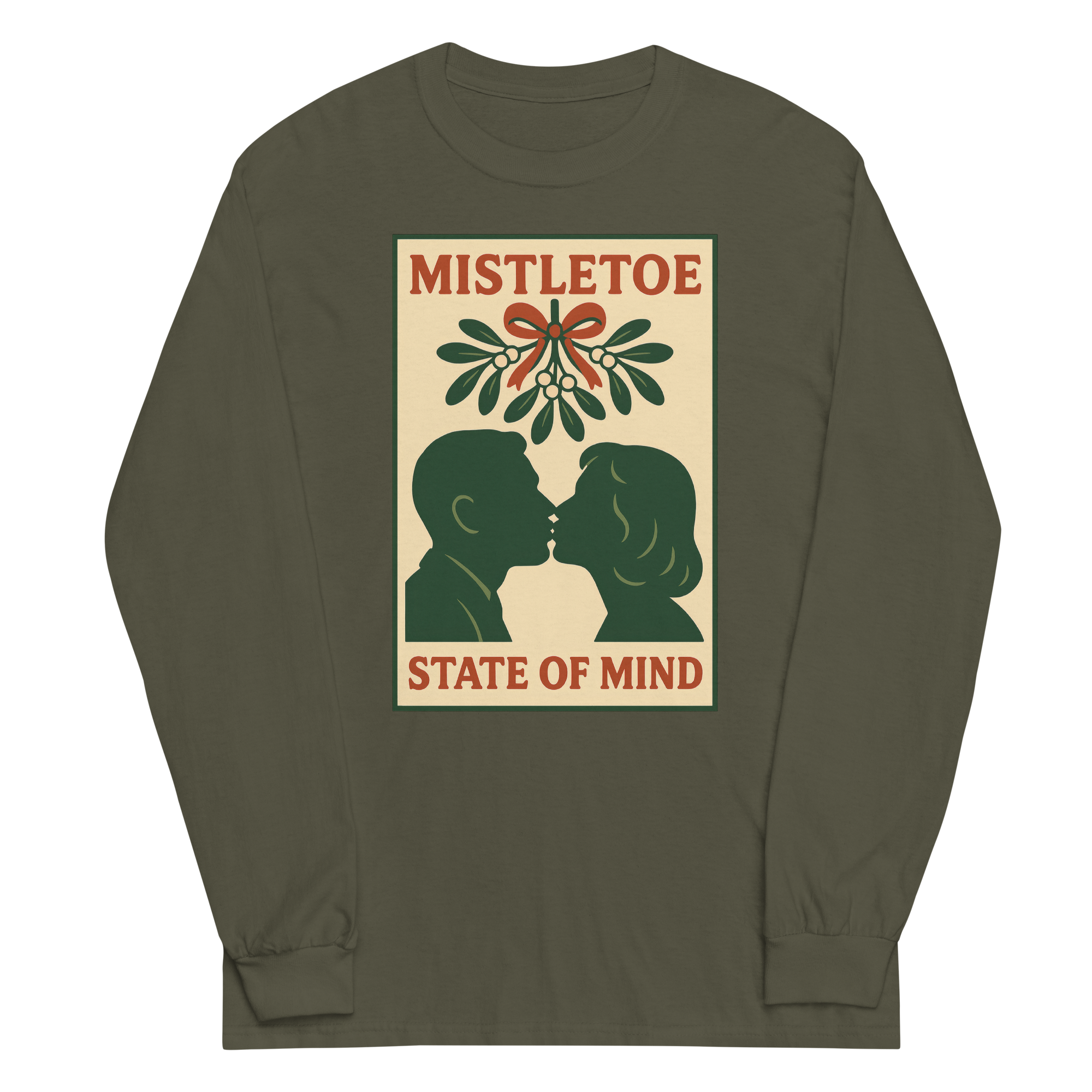 Mistletoe Unisex Long Sleeve Shirt