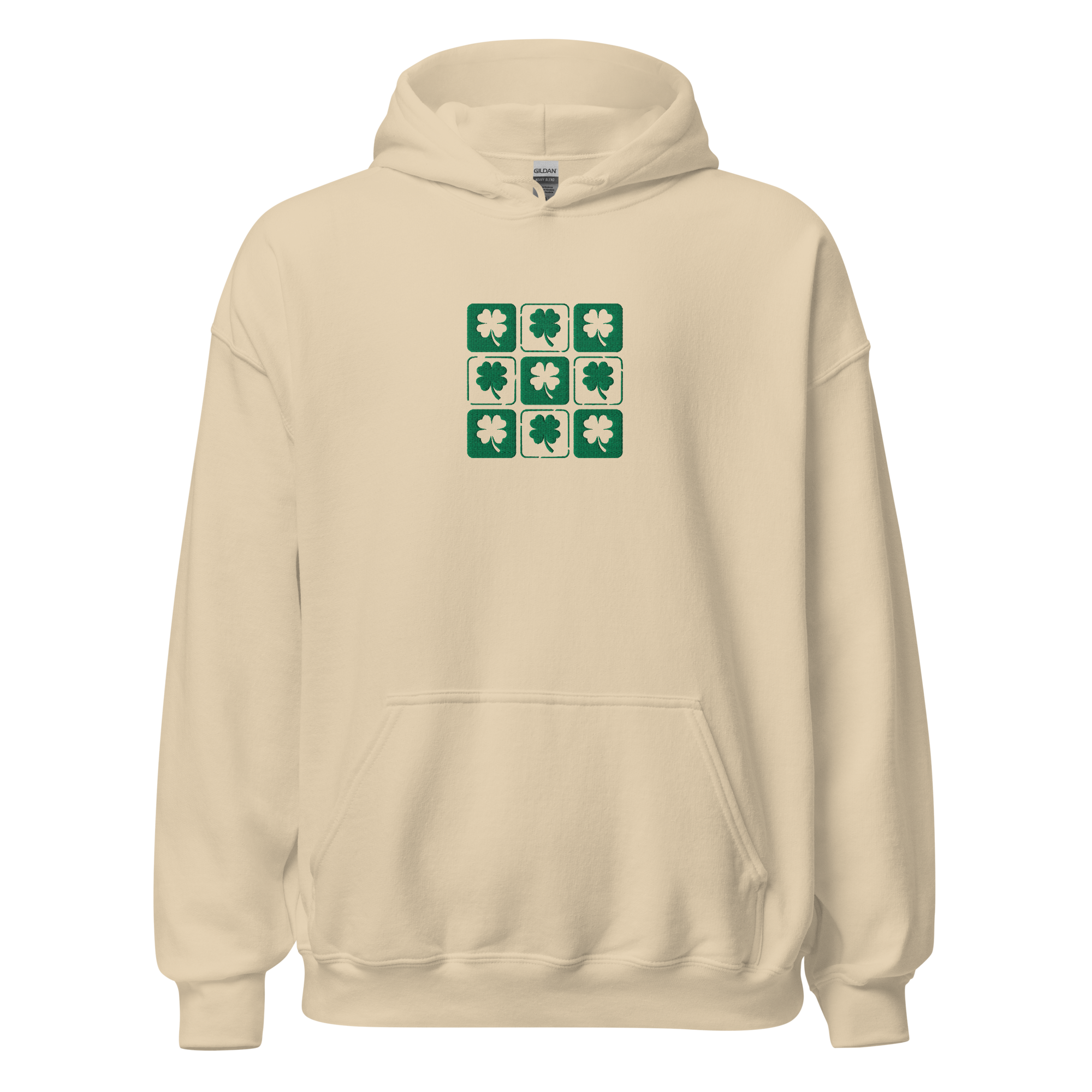 Clovers Embroidered Unisex Hoodie