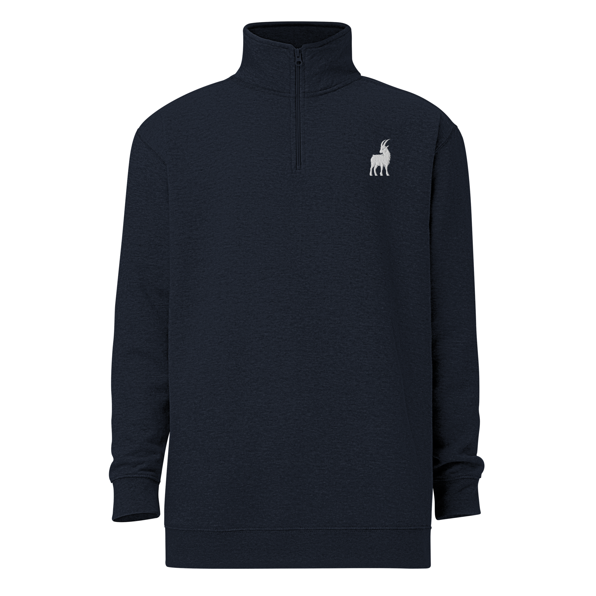 unisex-fleece-pullover-navy-front-677ee7472aa6d.png