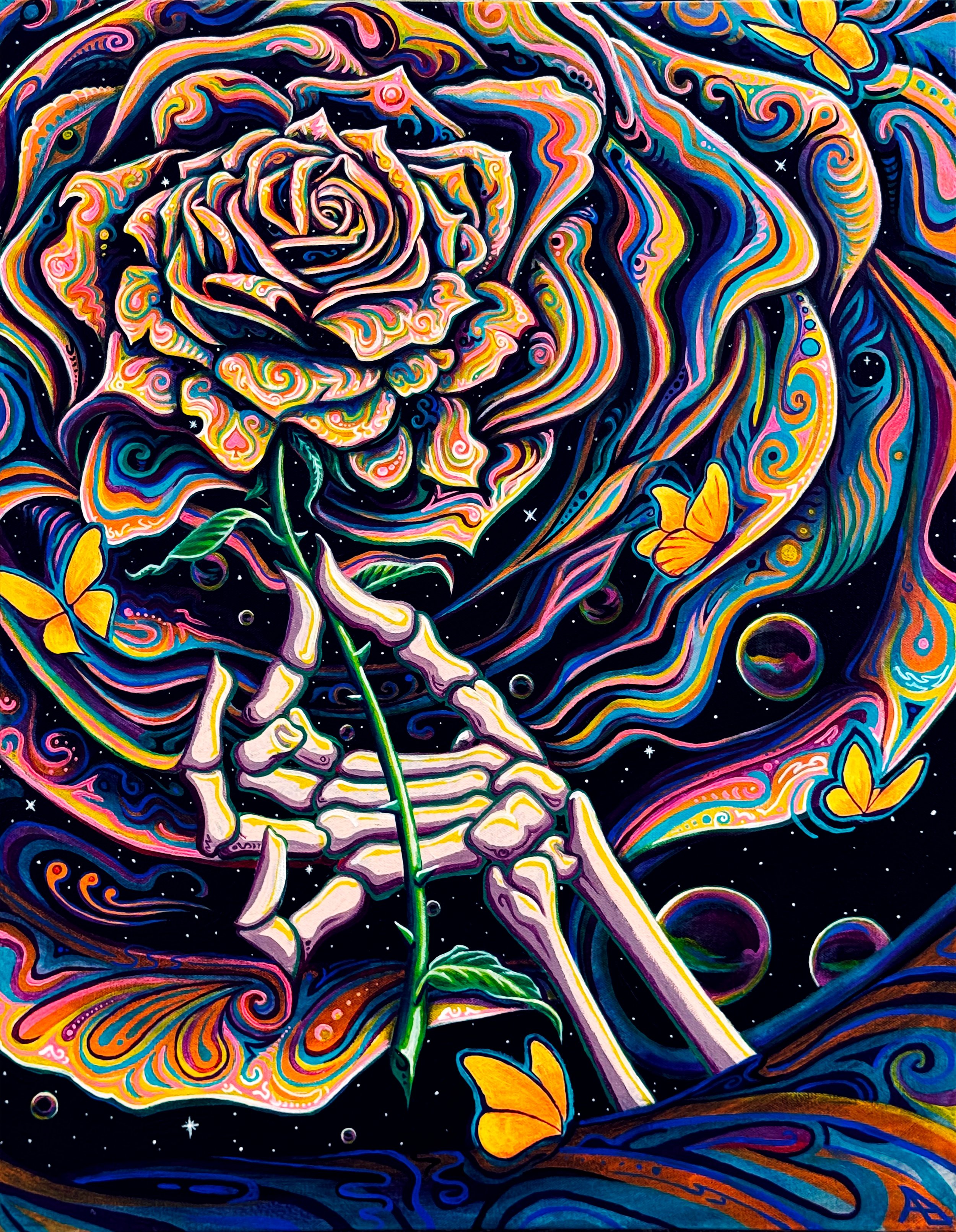 Ripple Rose (Original)
