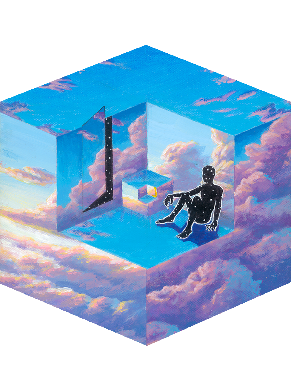 SkyCube sticker
