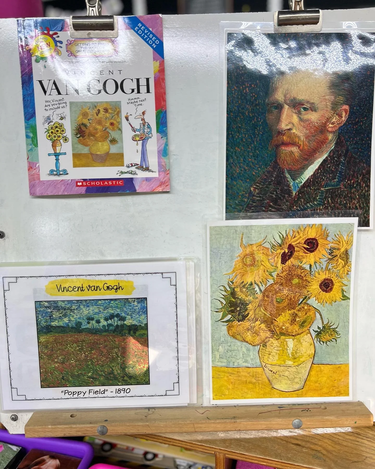 As we continue our Children and The Arts studies, we learned more about Vincent van Gogh&hellip; he&rsquo;s quite the interesting fellow! Be sure to ask your kids all about him! 🌻