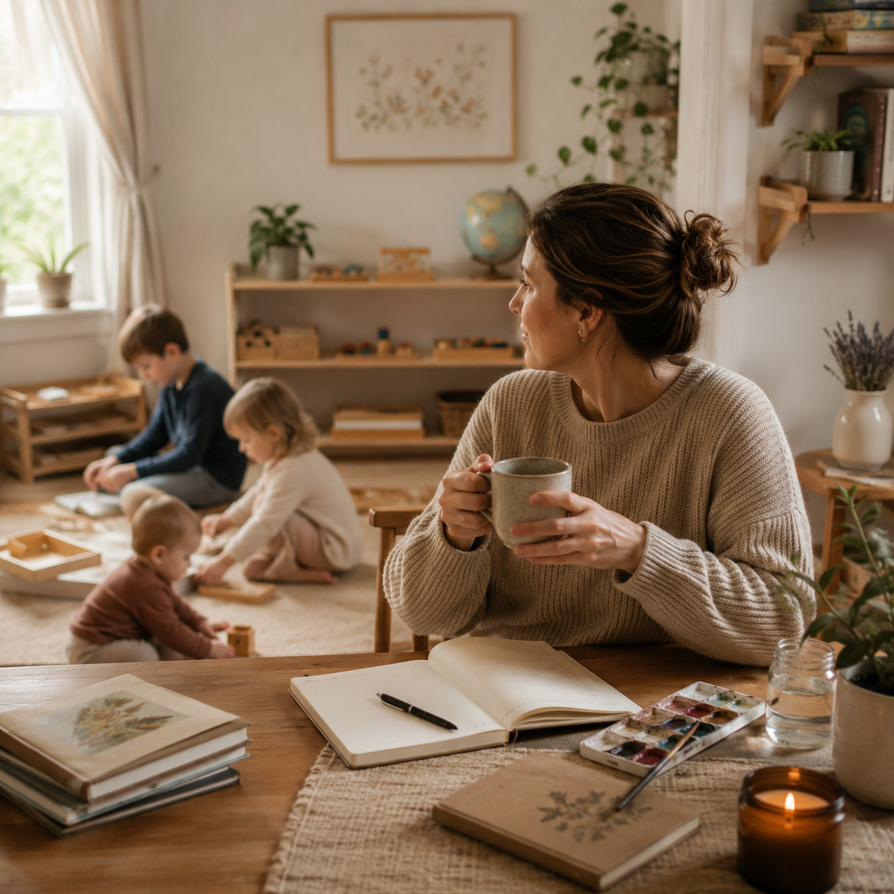 The Prepared Adult: Finding Your Center as a Homeschooling Parent