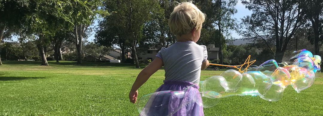 Unschooling: Soap Bubble Edition