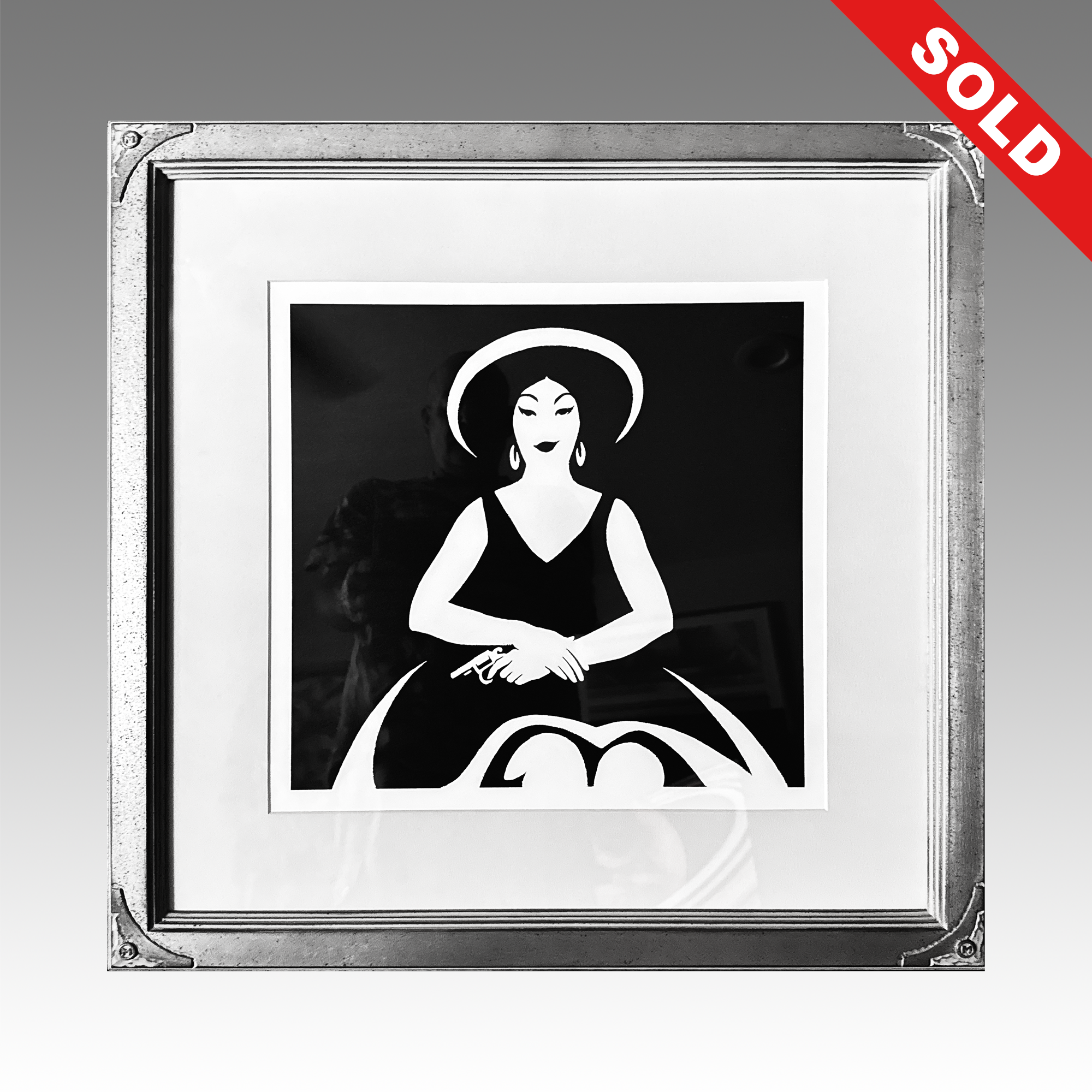 Lon Megargee woodblock print