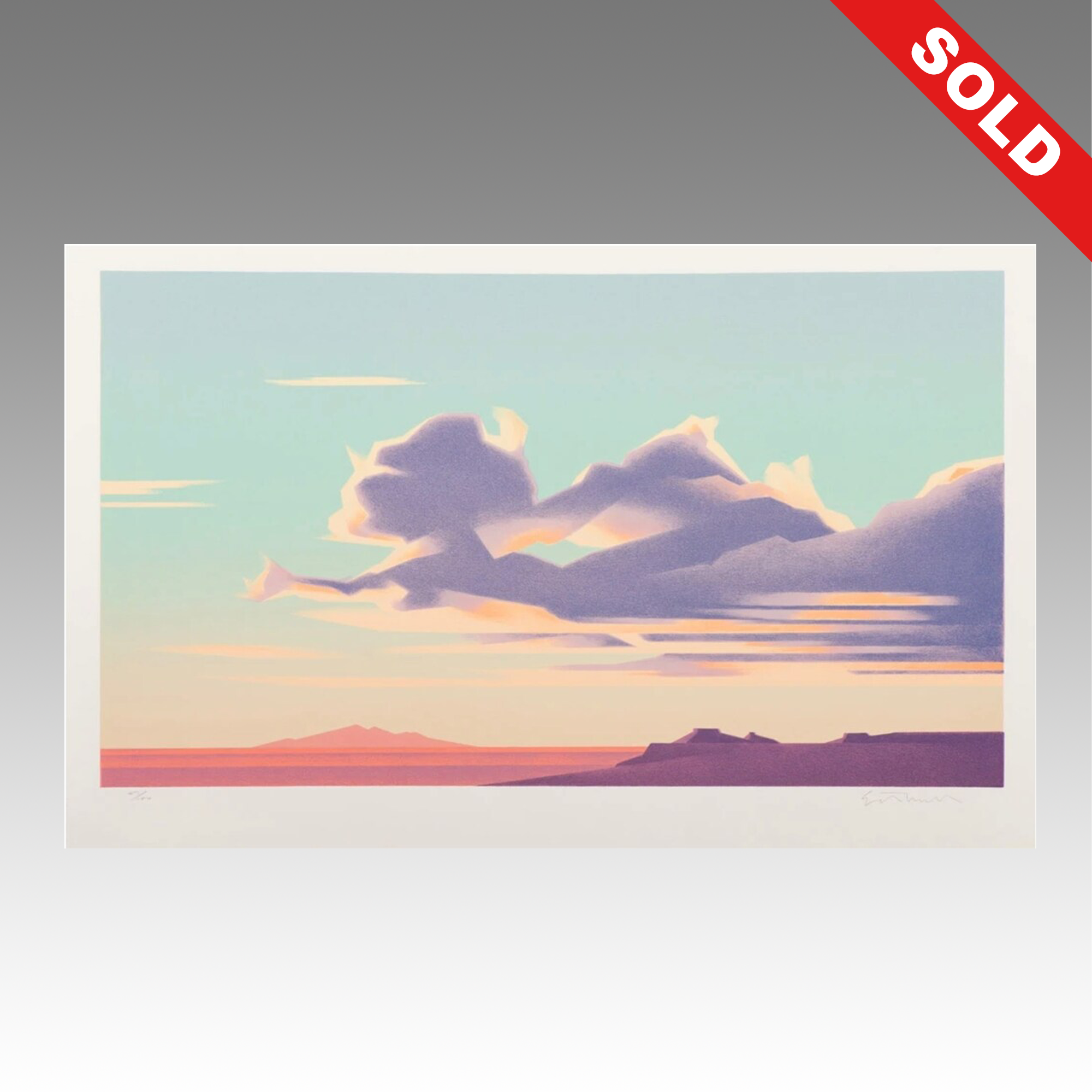Ed Mell lithograph