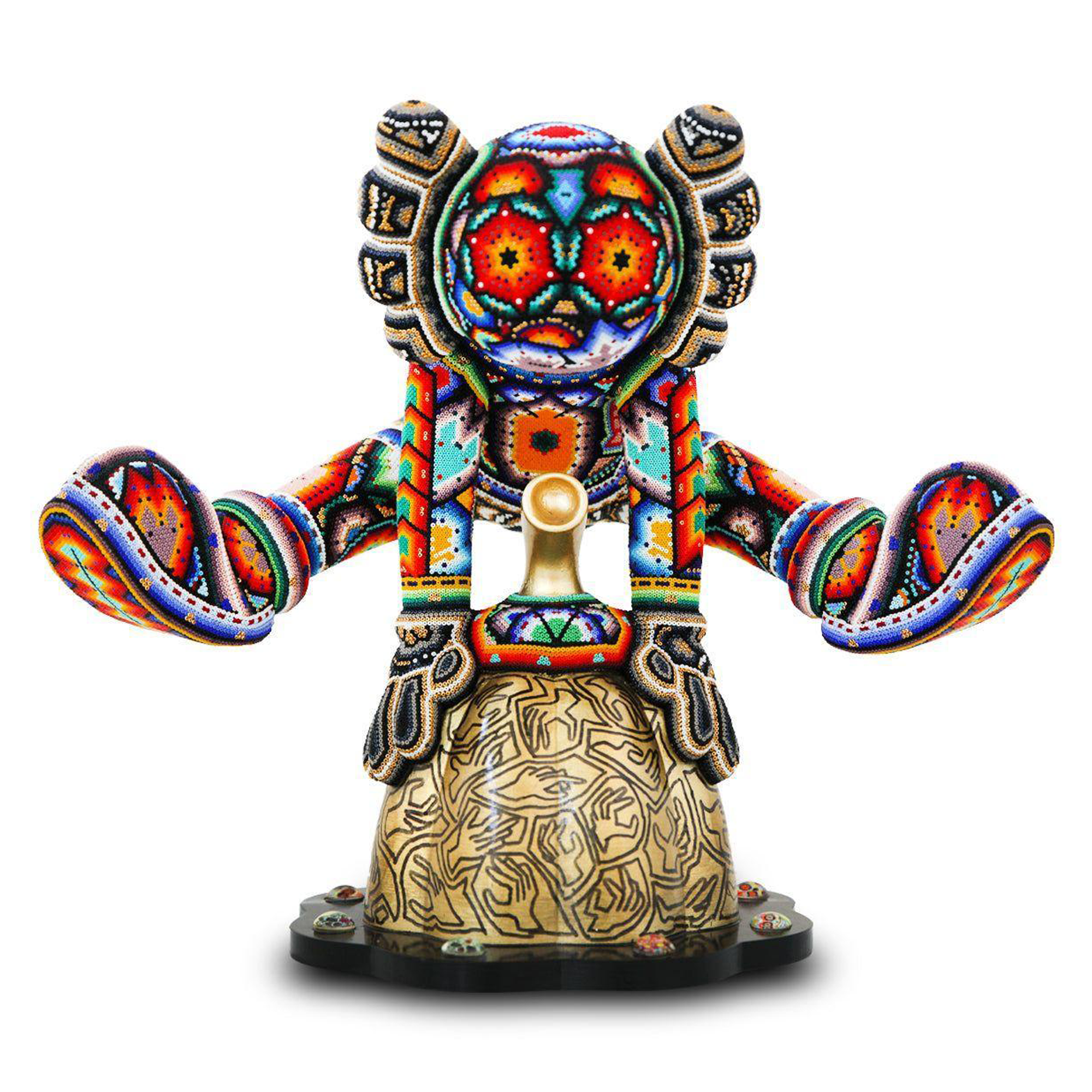 CHROMA original mixed media sculpture