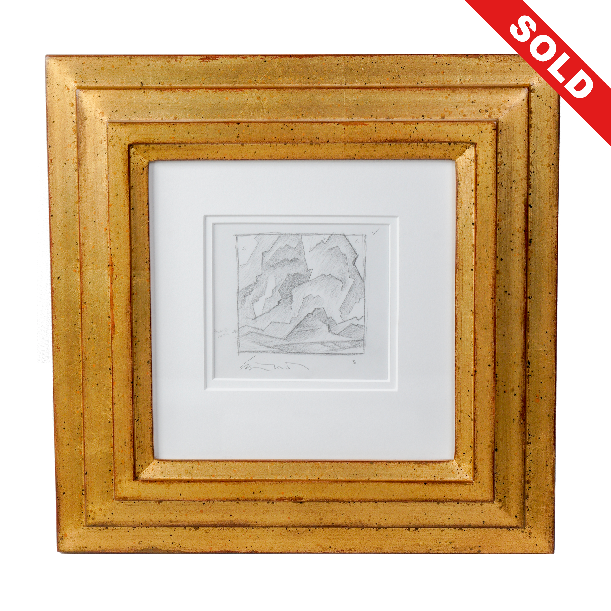 Ed Mell original pencil sketch