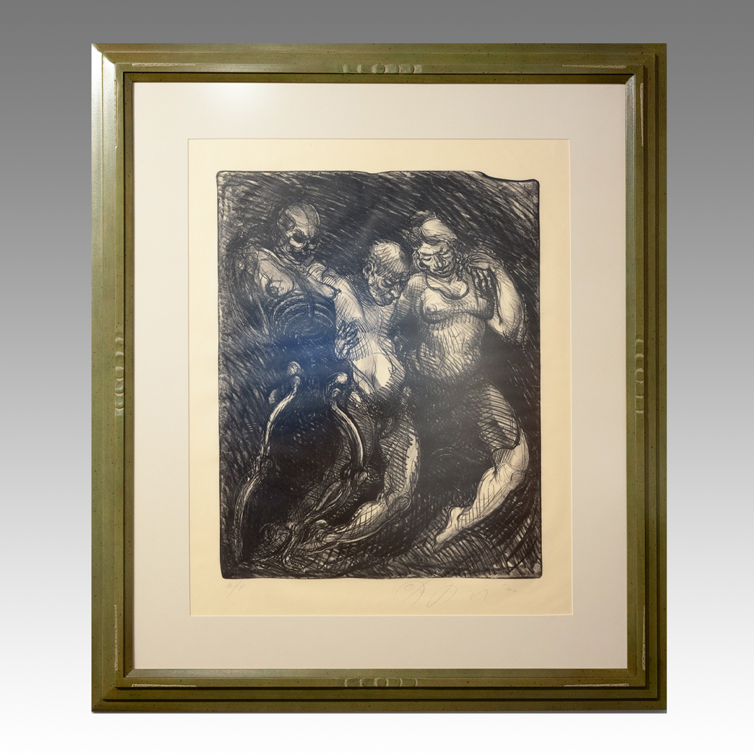 Luis Jiménez lithograph