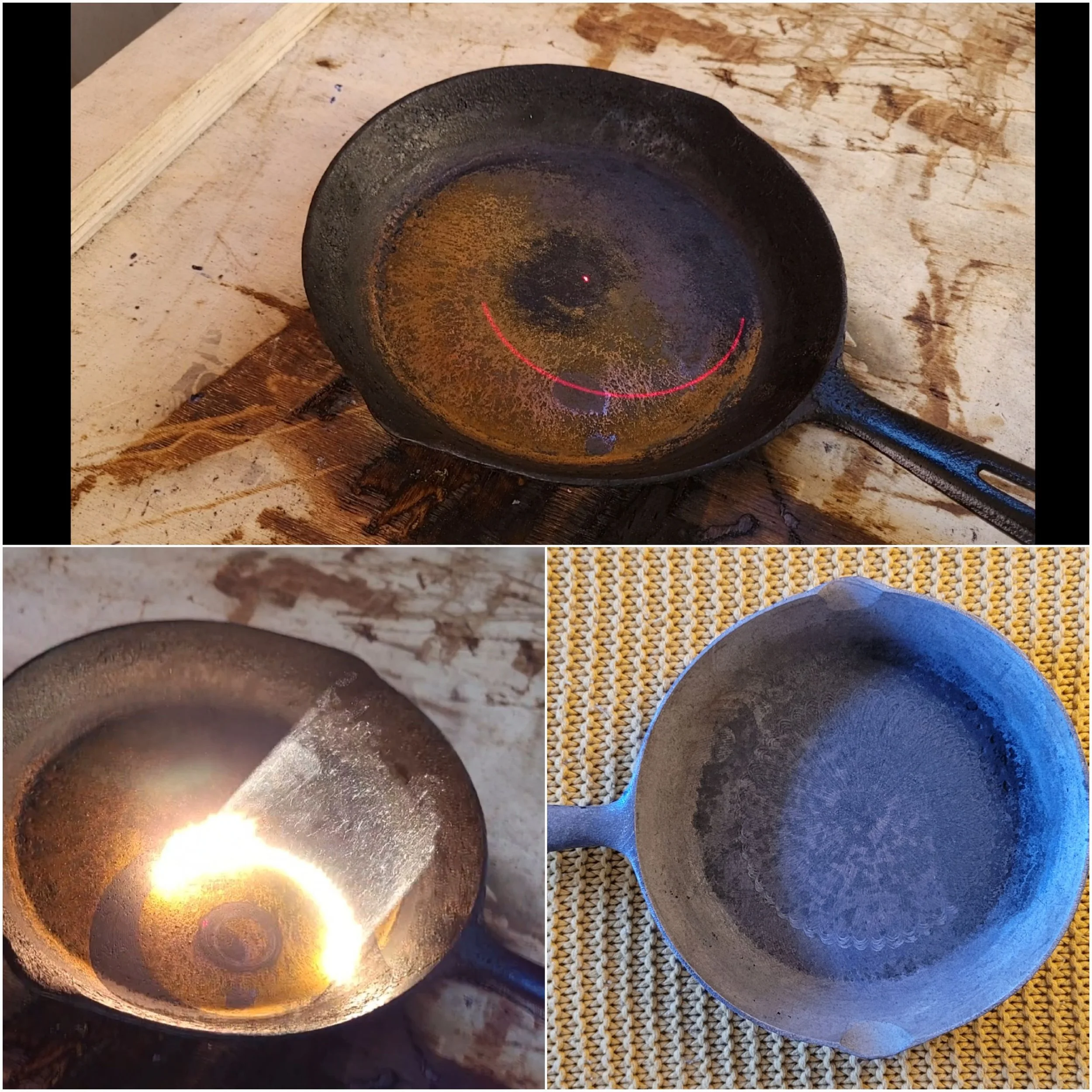 Marine maintenance rust removal