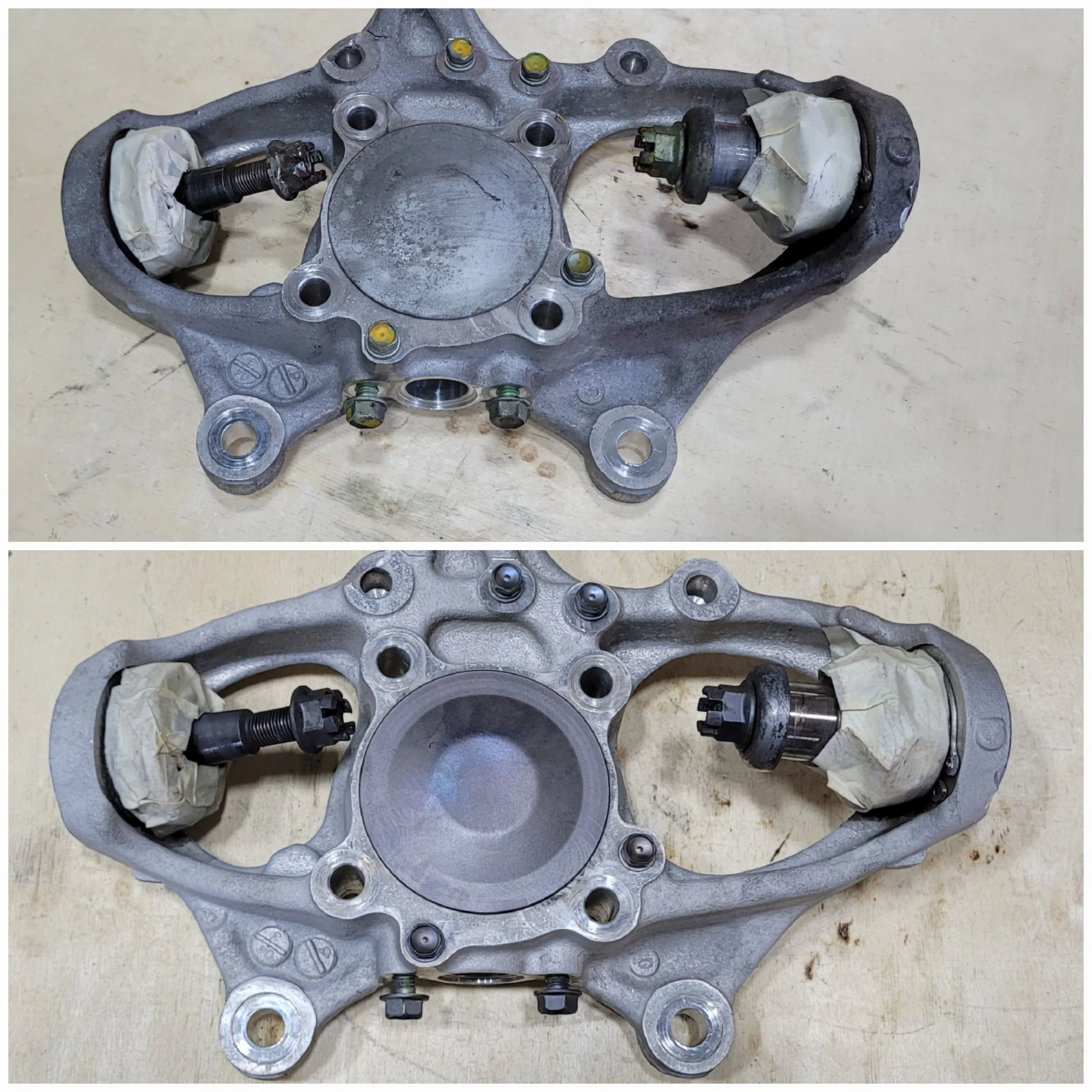 Plant maintenance surface prep