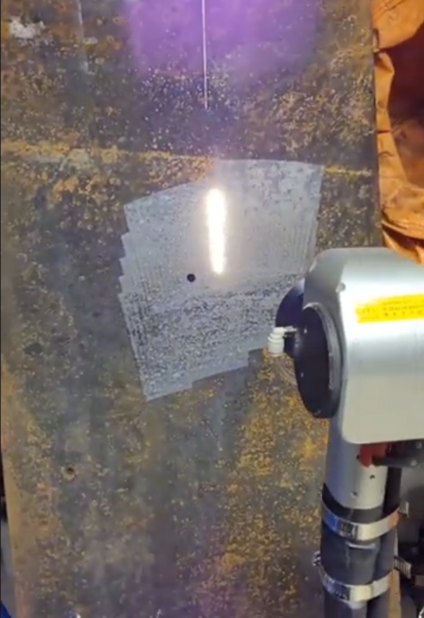 Heavy equipment rust removal