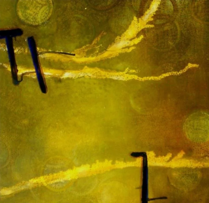 Sequentia #16 Mixed Media on Panel 12"x12" 2003