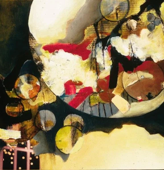  Sequentia #4    Mixed Media/Collage 12"x12"  (SOLD)