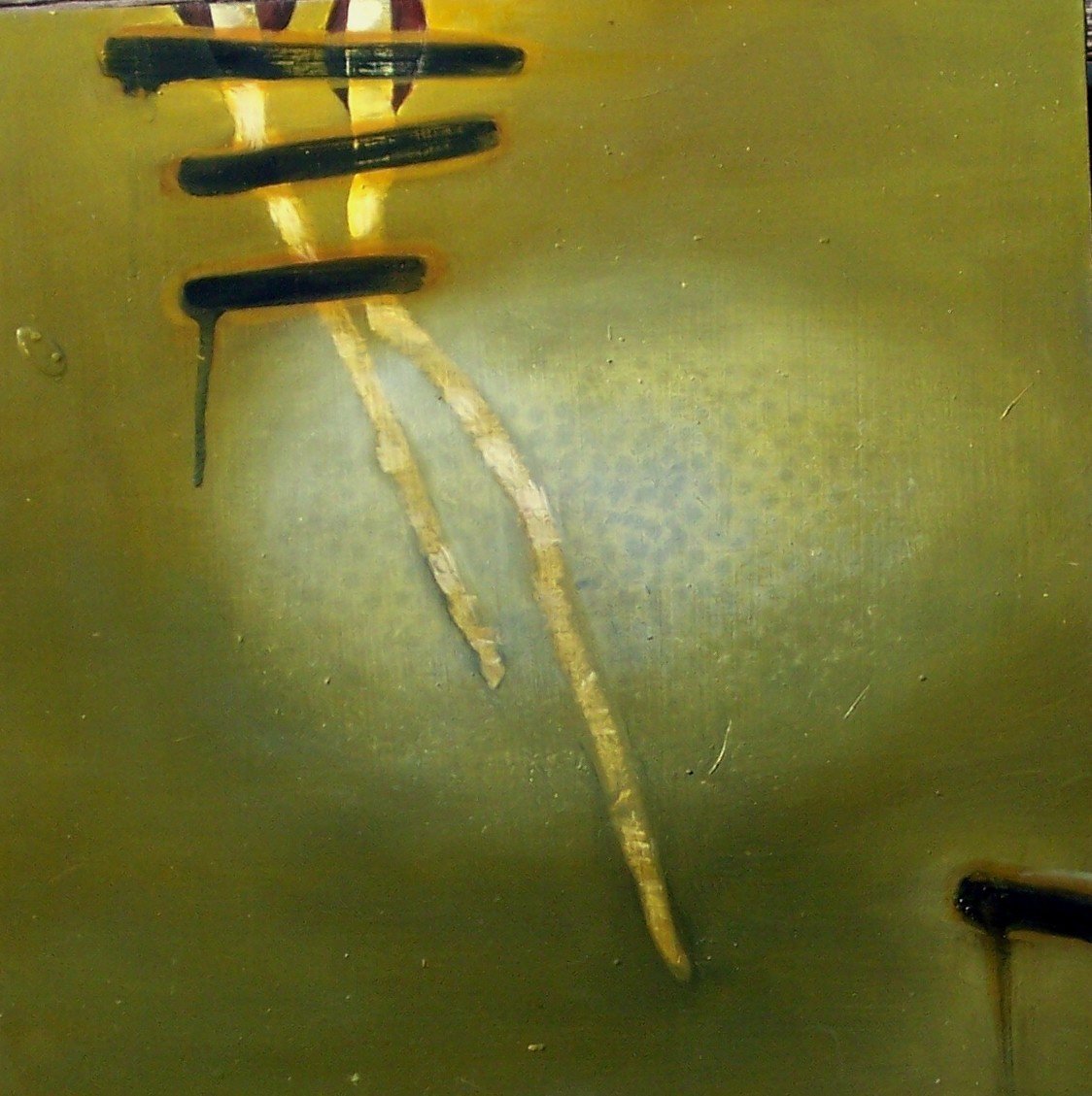  Sequentia #12  Mixed Media on Panel 12"x12" 2003