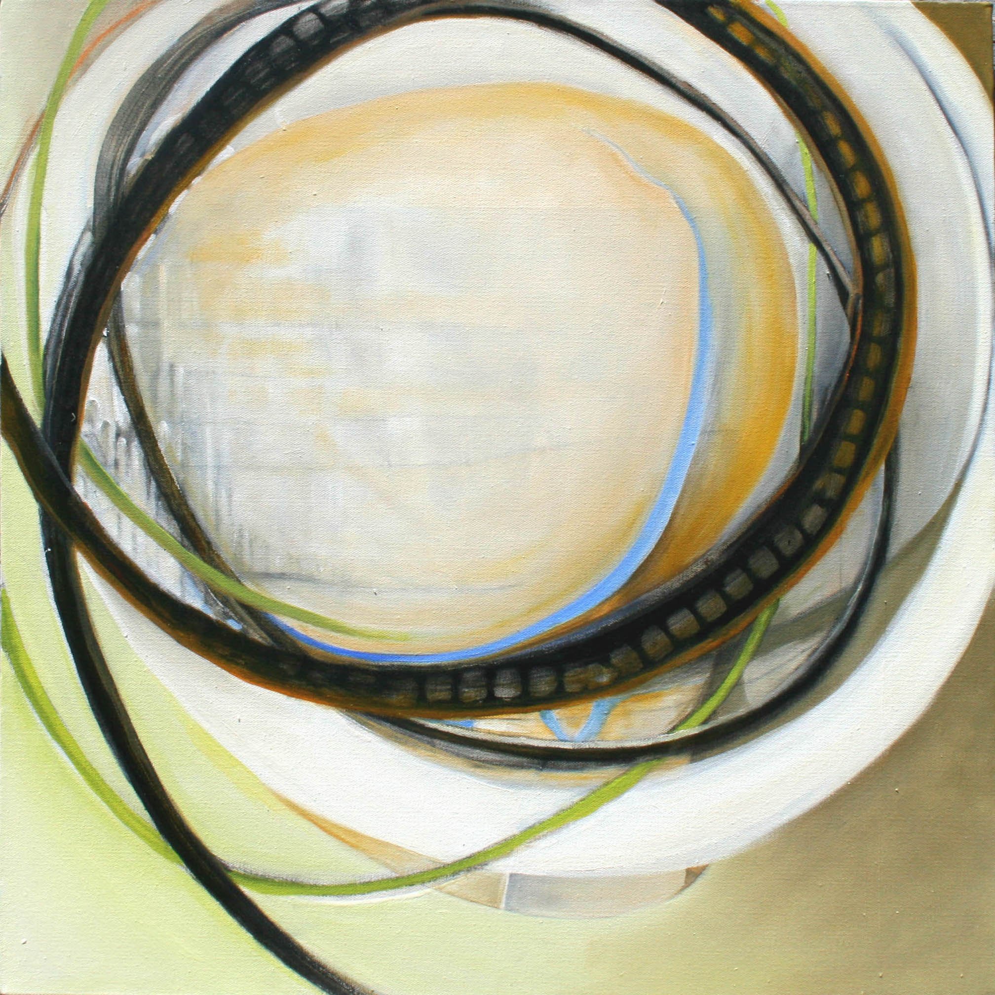 Connection #31, Mixed Media on Canvas, 24"x24"