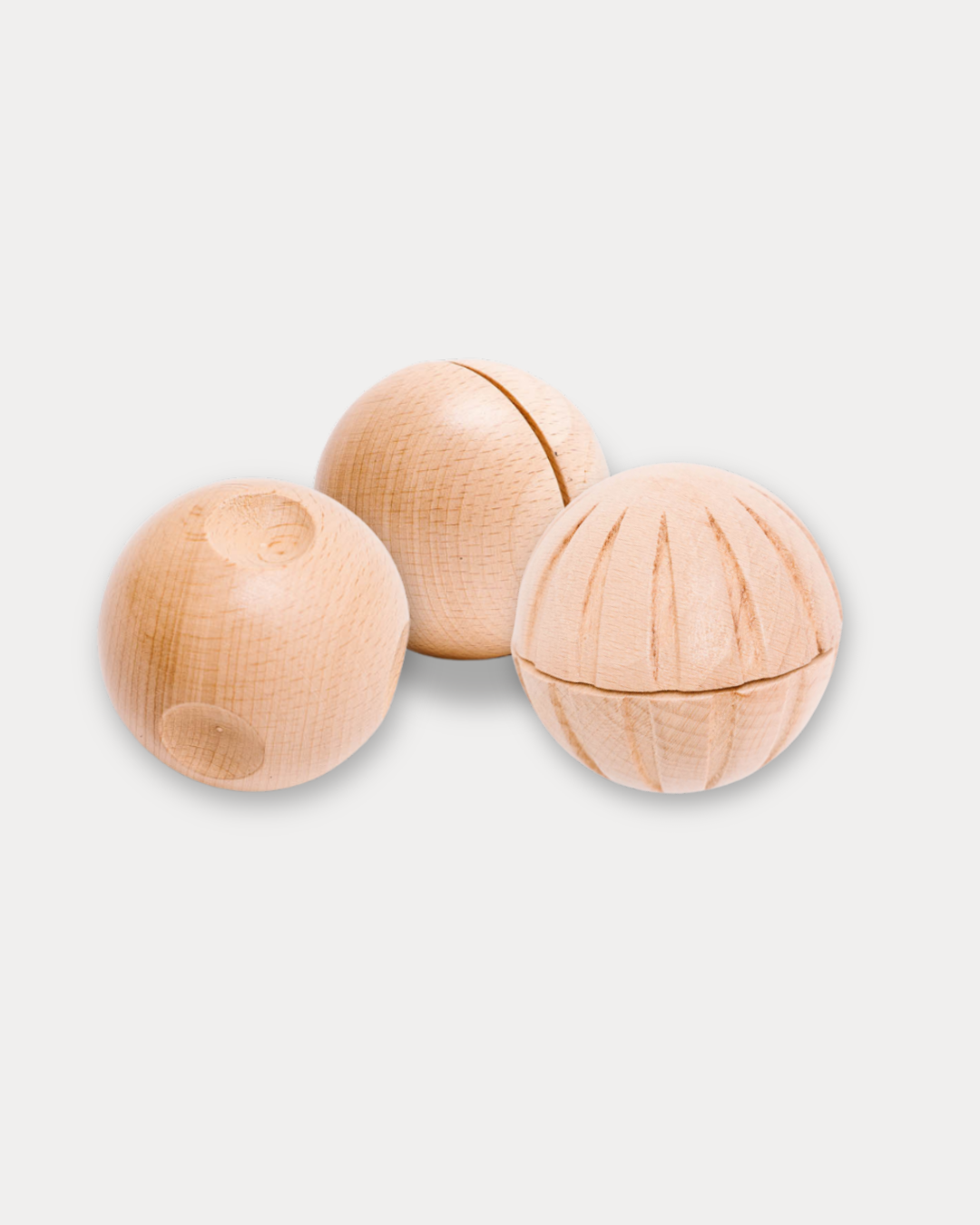 WOODEN SENSORY BALLS