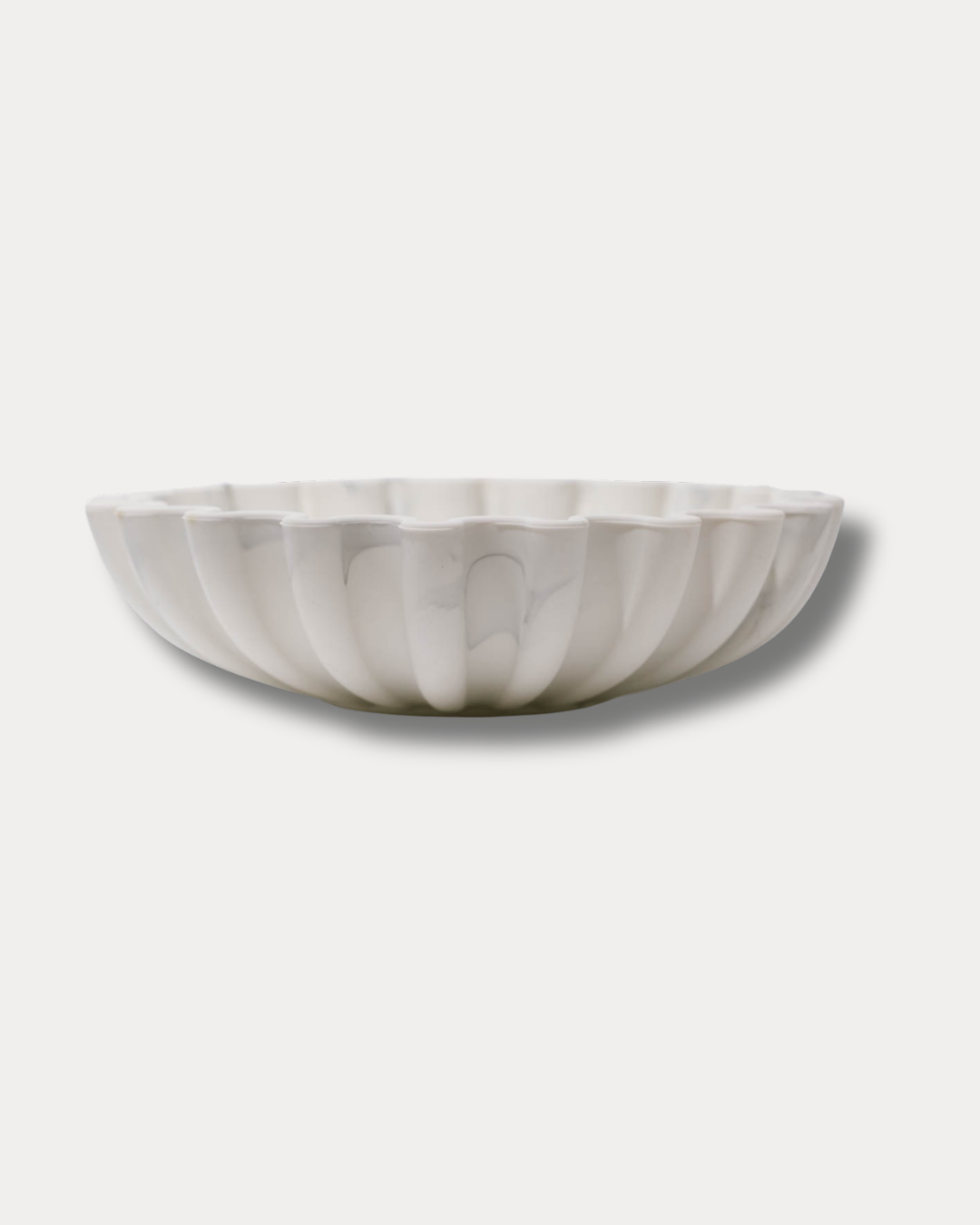 SCALLOPED RATTLE BOWL