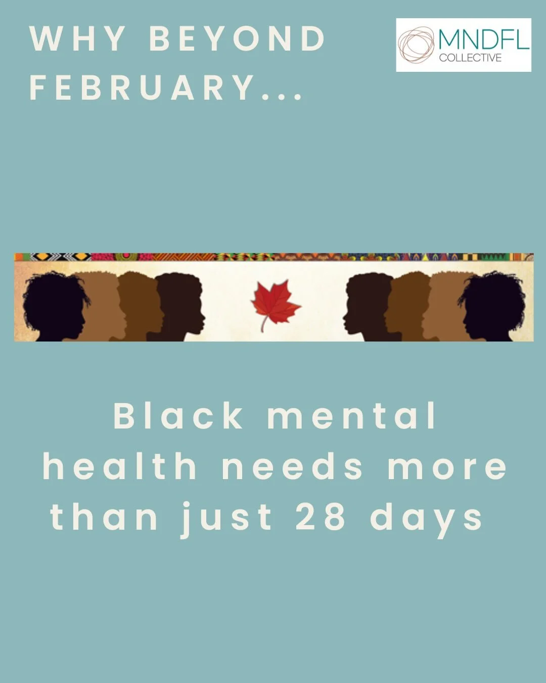 Black History Month may be ending, but our commitment to Black Mental Health is just getting started. 🖤✨

We know that true equity isn&rsquo;t found in a single post or a 28-day calendar - it&rsquo;s found in the hard, consistent work of providing s