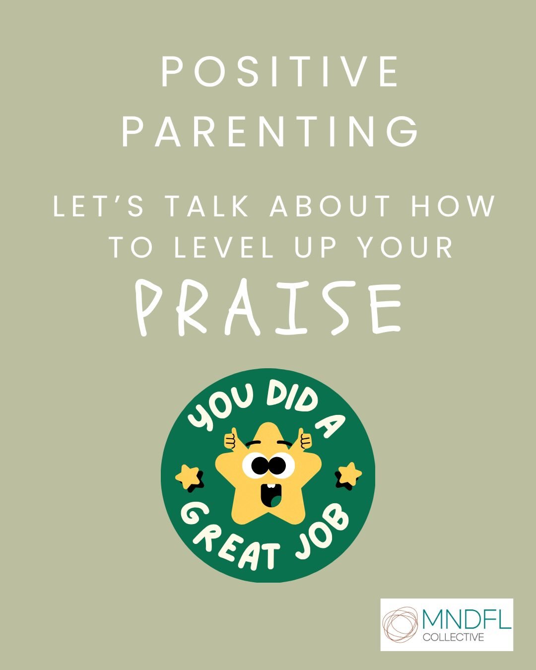 A little parenting reframe: levelling up praise doesn&rsquo;t mean saying more - it means saying it better.

When we name effort, resilience, and kindness, we&rsquo;re teaching kids what really matters.

Small words, big impact.

When kids feel seen,