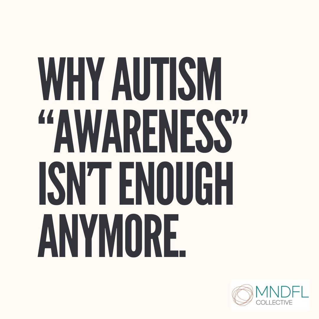 For a long time, the conversation has been about autism awareness. Awareness mattered. It opened the door. But it isn&rsquo;t the goal anymore&hellip;

Many autistic individuals, advocates, and families have been asking for something more.

More unde