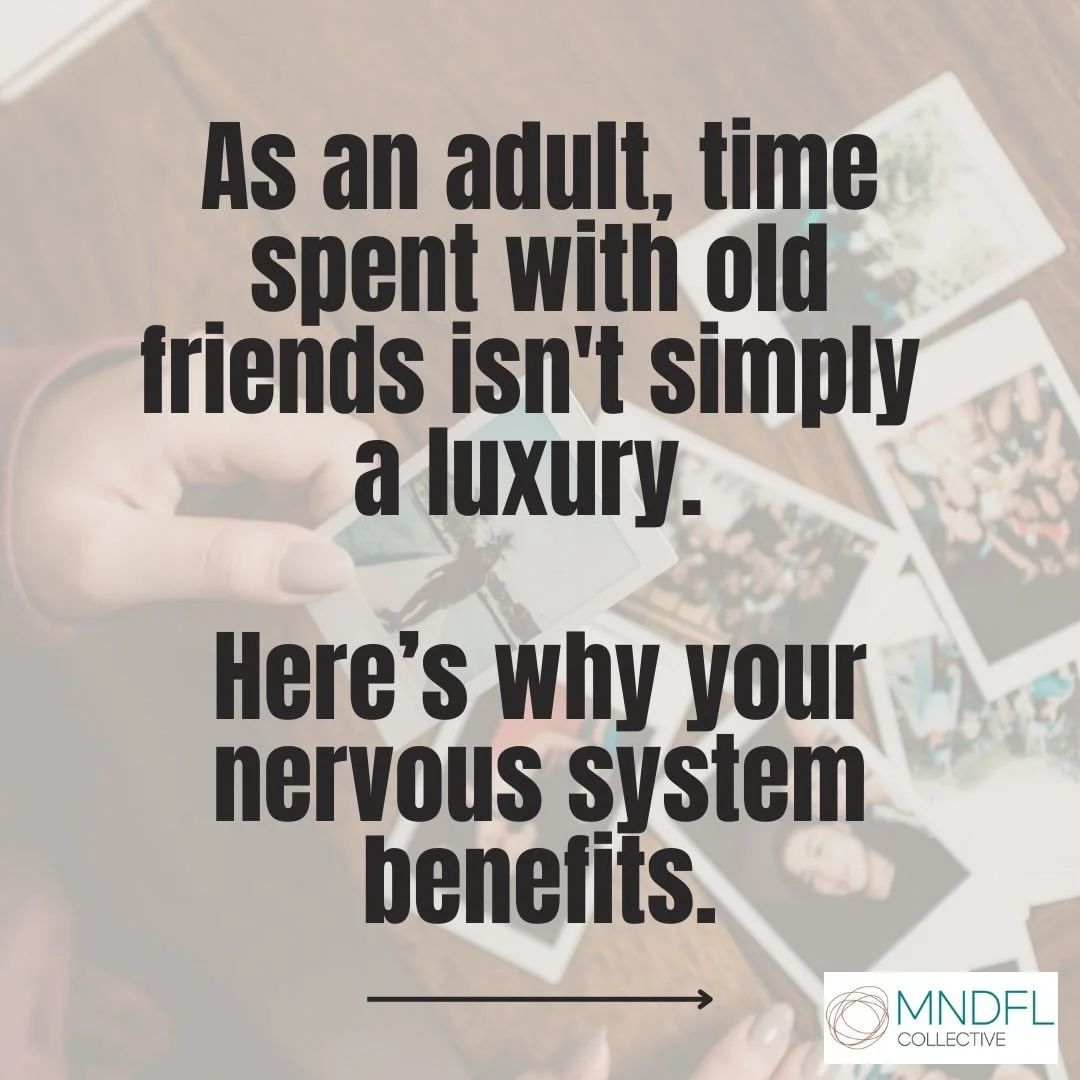 Your nervous system doesn&rsquo;t just want a break&hellip;it wants its people. 

If you are a working parent or an adult managing a heavy load, you know how easy it is to lose yourself. You become so efficient at being &ldquo;mom&rdquo;, &ldquo;part