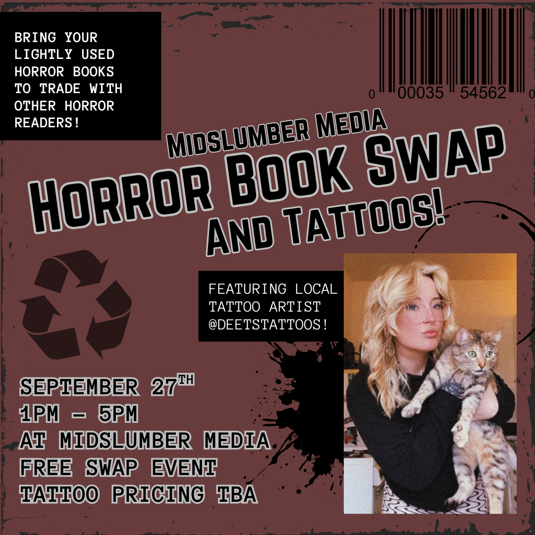 Horror Book Swap & Tattoos!