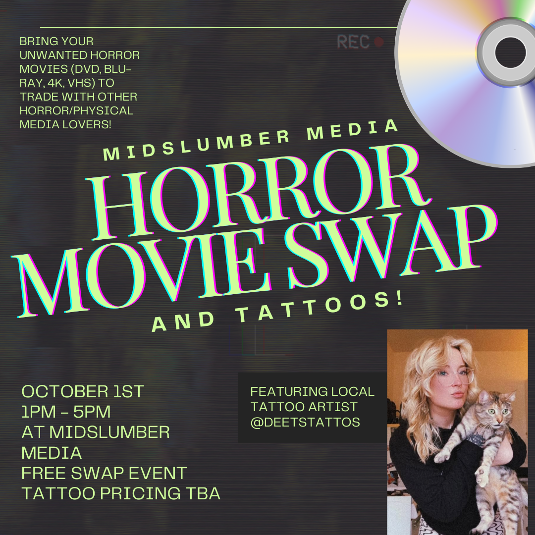 Horror Movie Swap & Tattoos! (Copy)