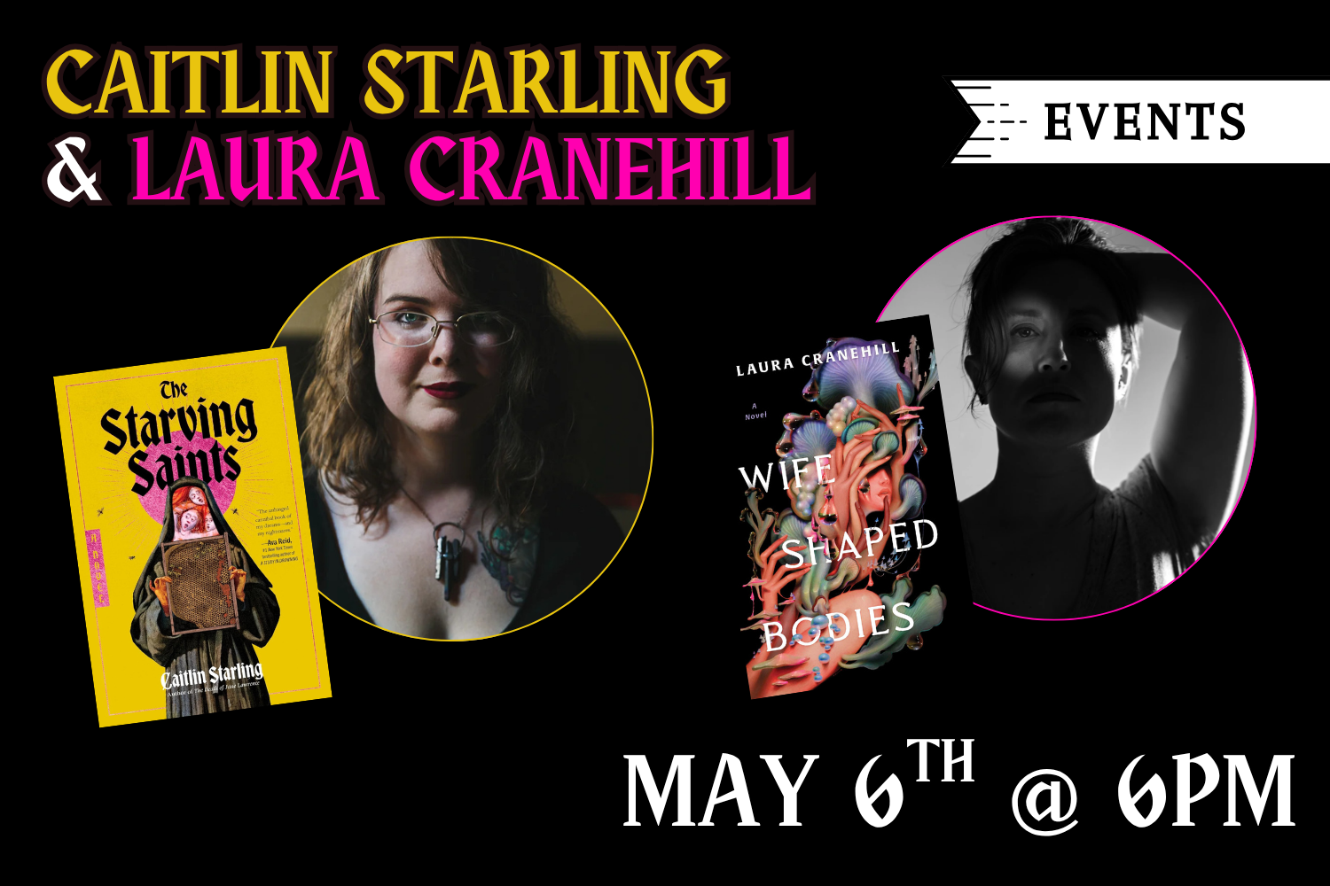 Author Talk: Caitlin Starling and Laura Cranehill