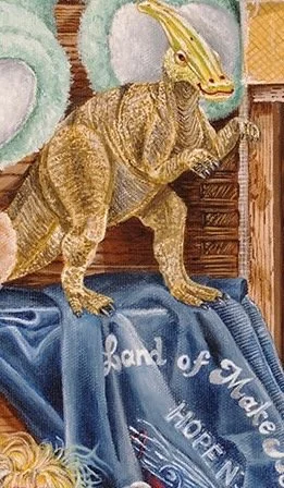 Land of Make Believe Acrylics 4 3/4" x 8 3/8"