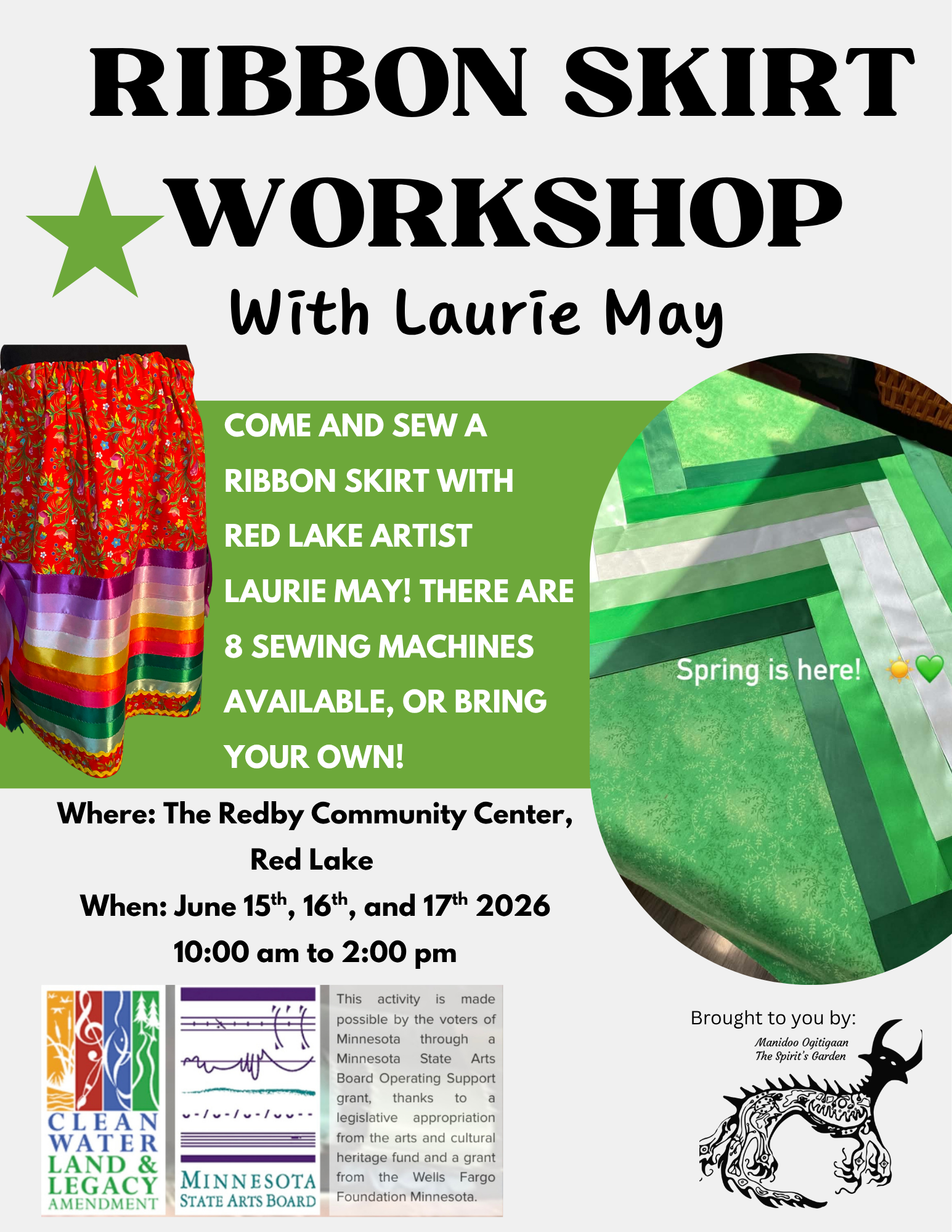 Ribbon Skirt Workshop - with Laurie May