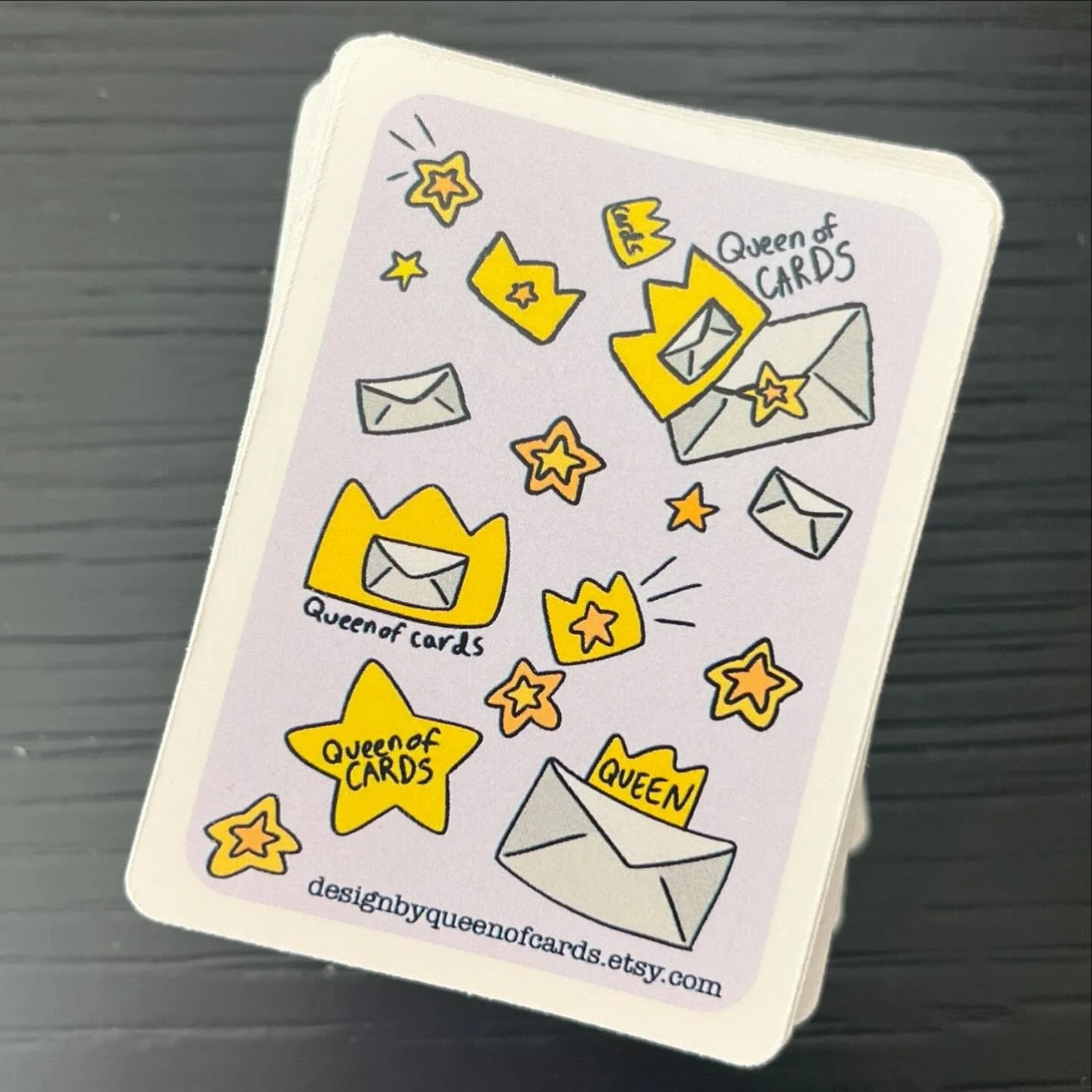 Meet 6th grader, Penelope, the creative genius behind Queen of Cards. Get your holiday cards Friday night at Kid&rsquo;s Creationz!