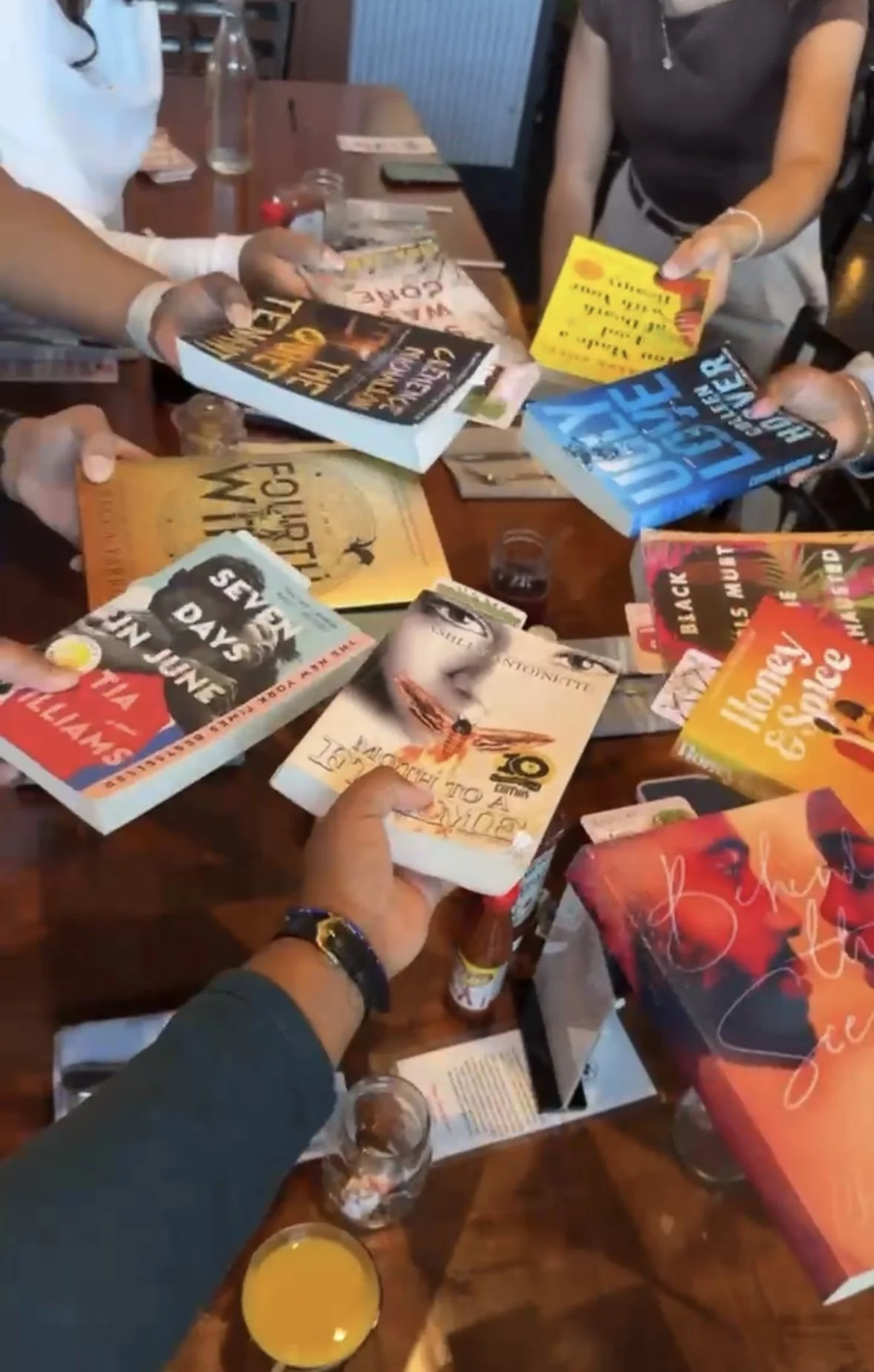 Blind Date With a Book Dinner