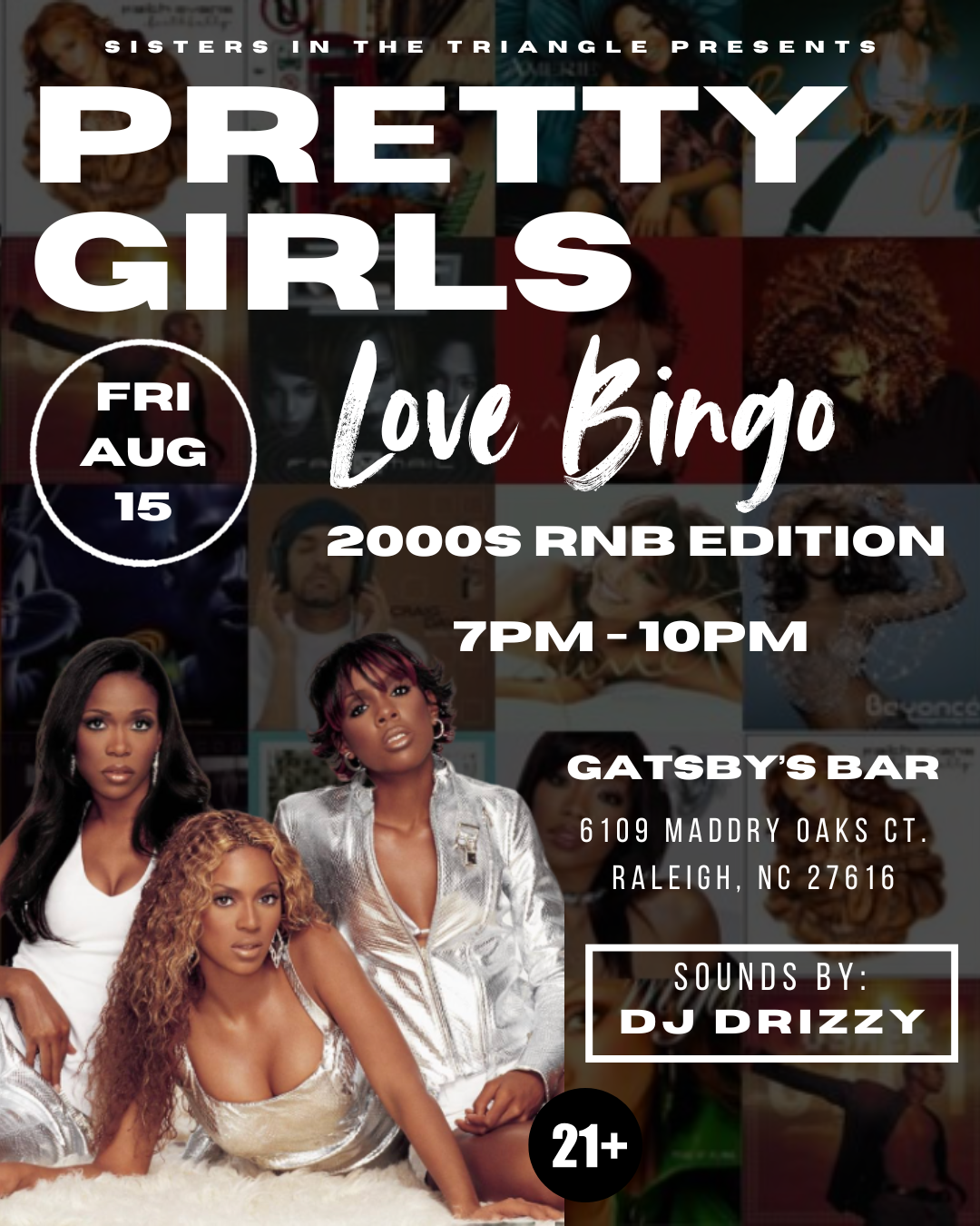 Pretty Girls Love Bingo: 2000s RnB Edition