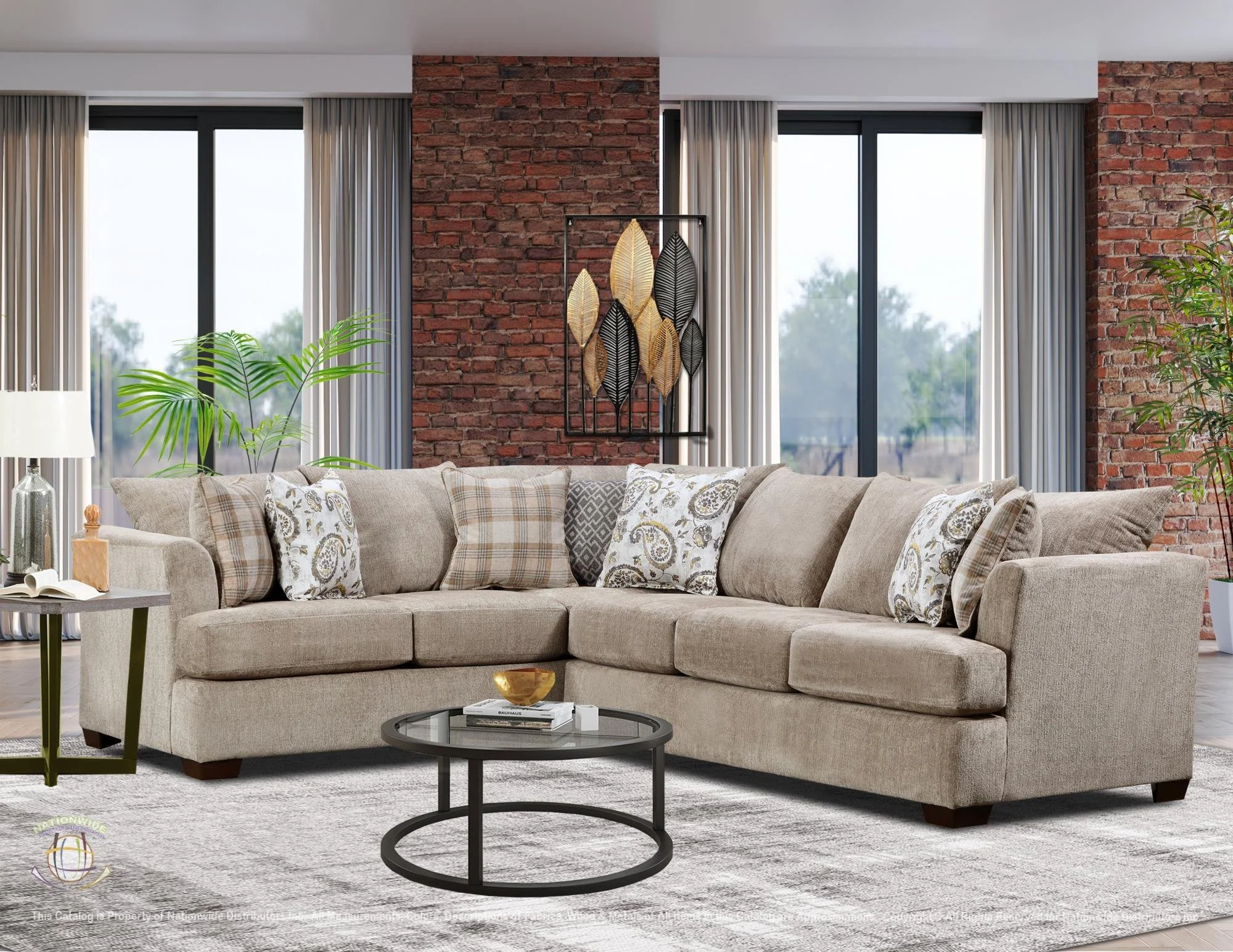 2PC SECTIONAL - $1,600 (U218) 