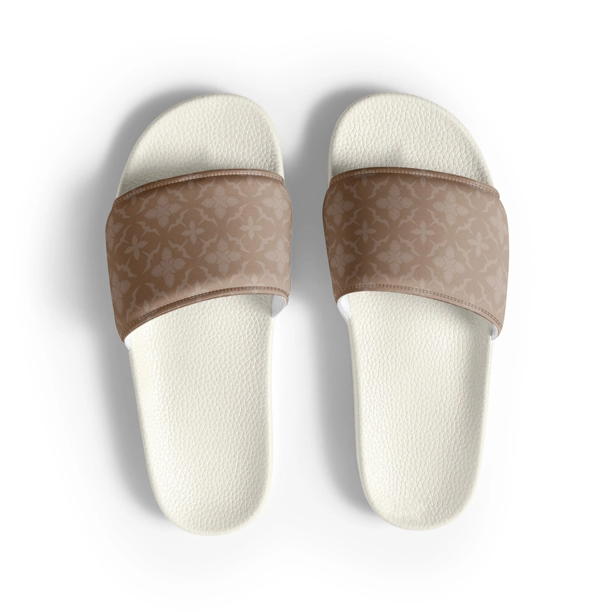 ‘Iwa Monogram (Taupe) Women's slides