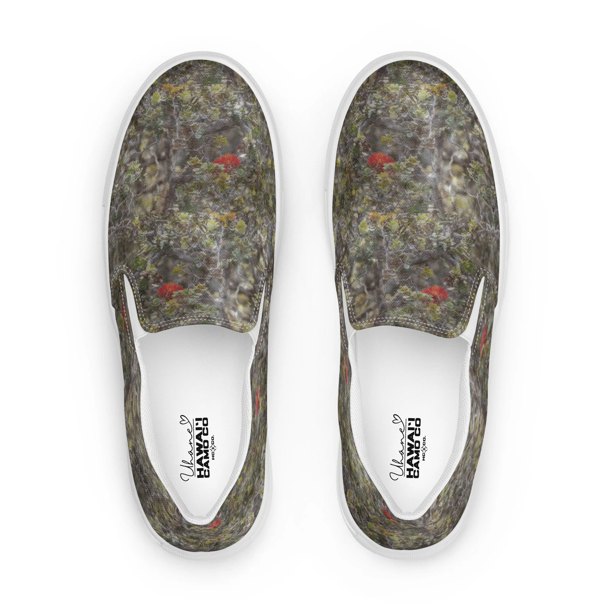 ʻŌhiʻa Camo by Hawai’i Camo Co Men’s Slip-Ons