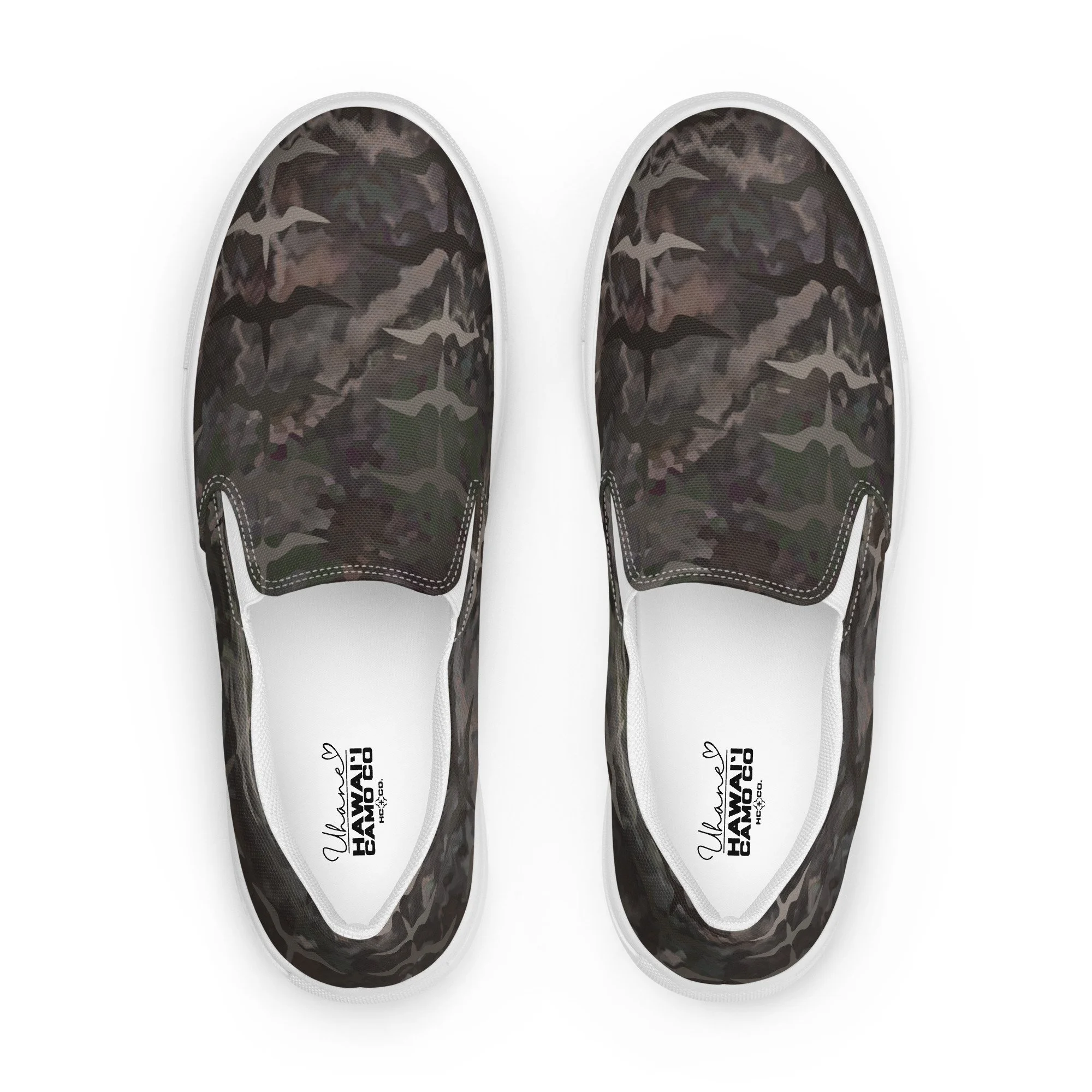 'Iwa ‘Āina Camo by Hawai’i Camo Co Men’s Slip-Ons