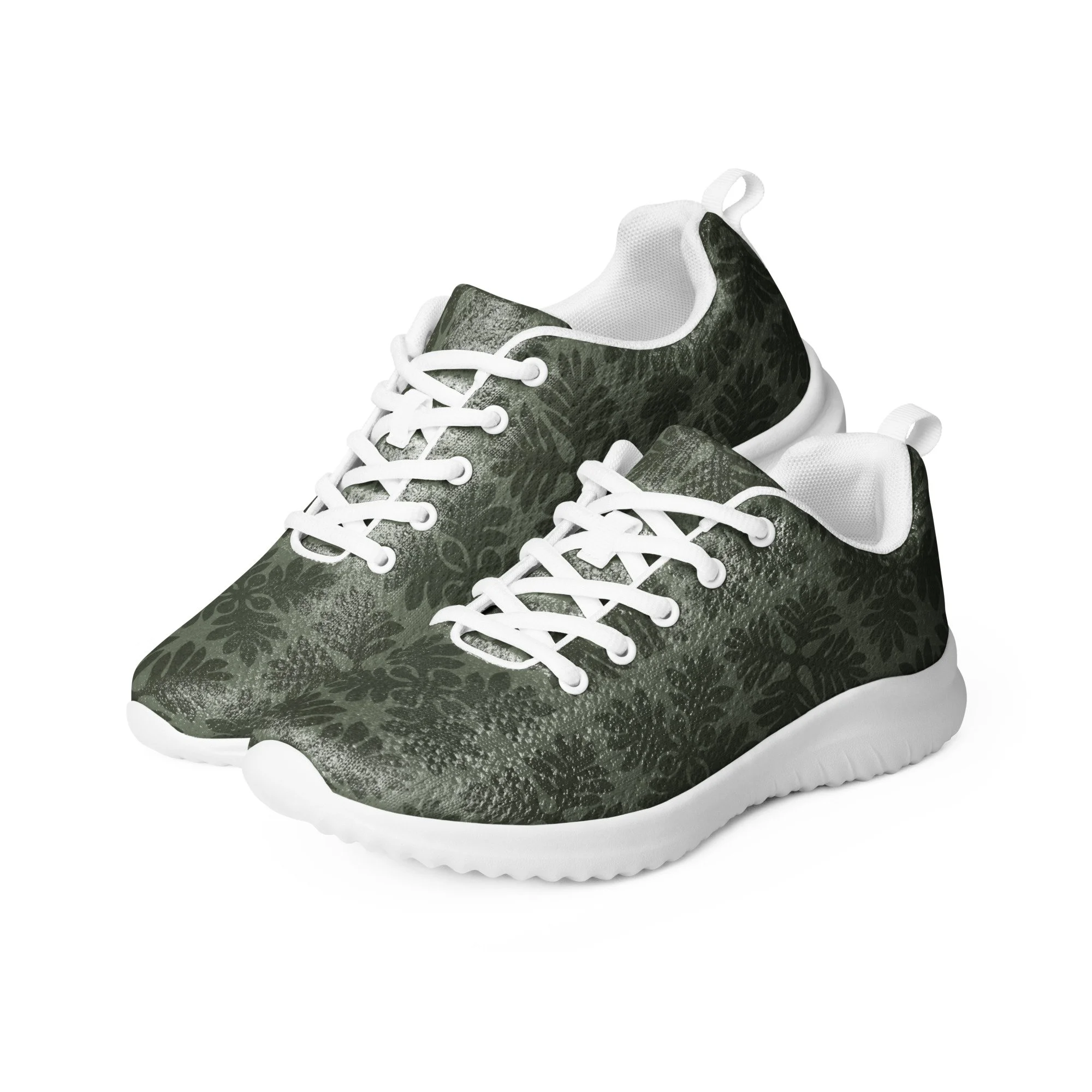 ‘Ulu Quilt Women’s Athletic Shoes (Green)