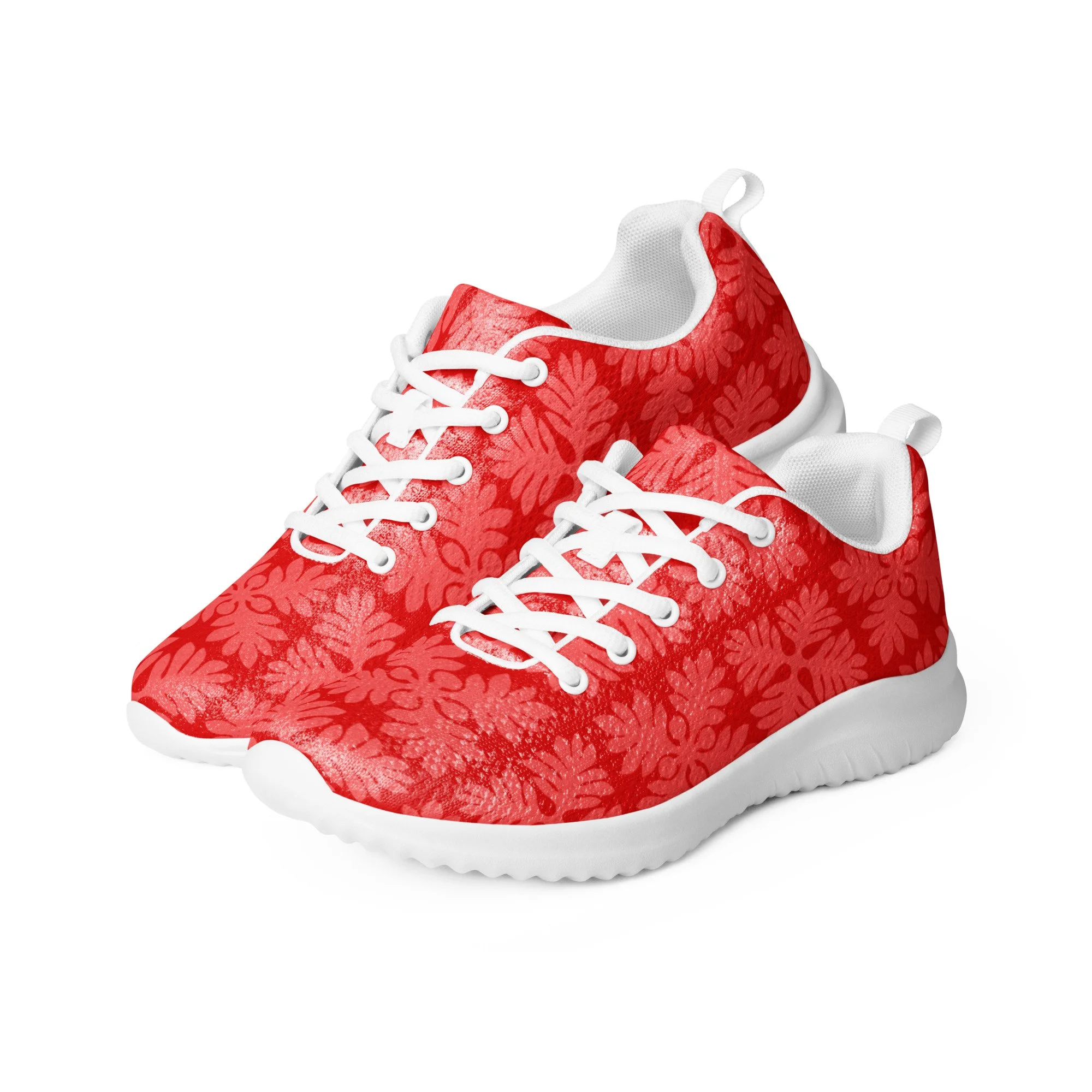 ‘Ulu Quilt Women’s Athletic Shoes (Red)