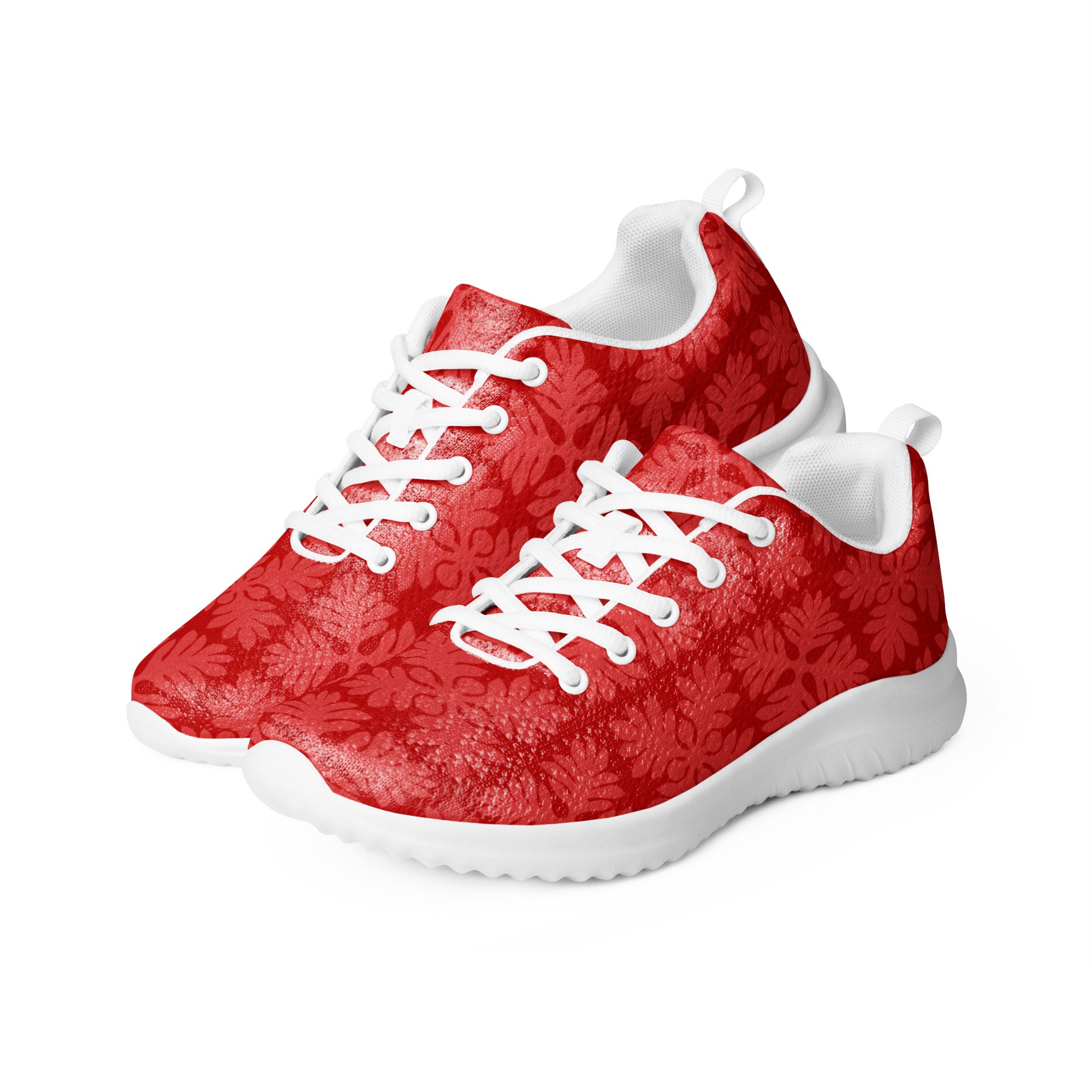 ‘Ulu Quilt Women’s Athletic Shoes (Red)