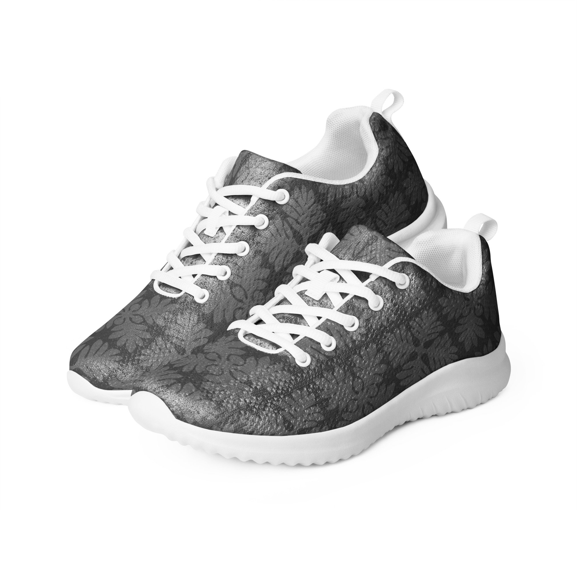 ‘Ulu Quilt Men’s Athletic Sneakers (Grey)