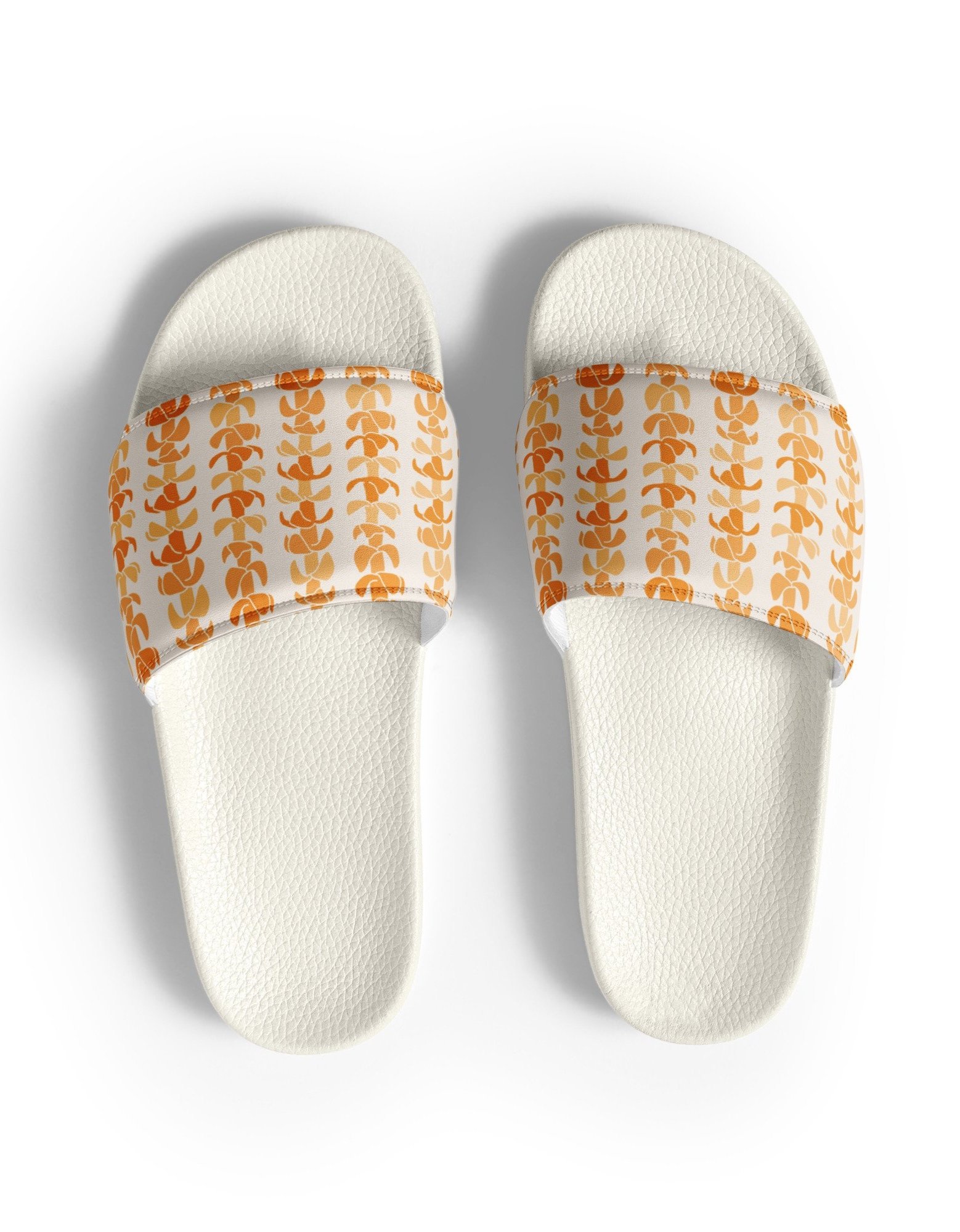 Puakenikeni Lei Pattern Color Women's slides