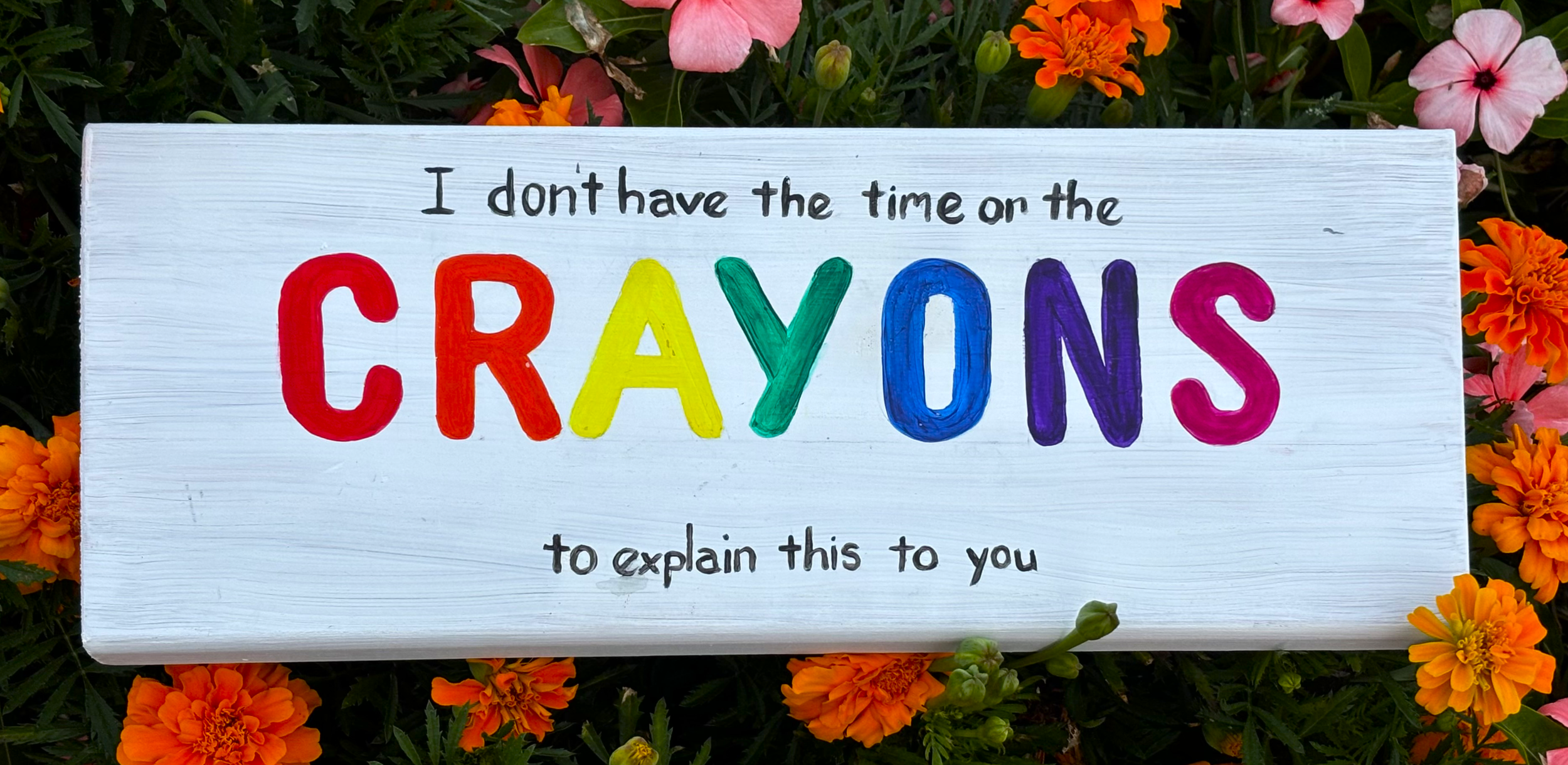 I Don't Have the Crayons