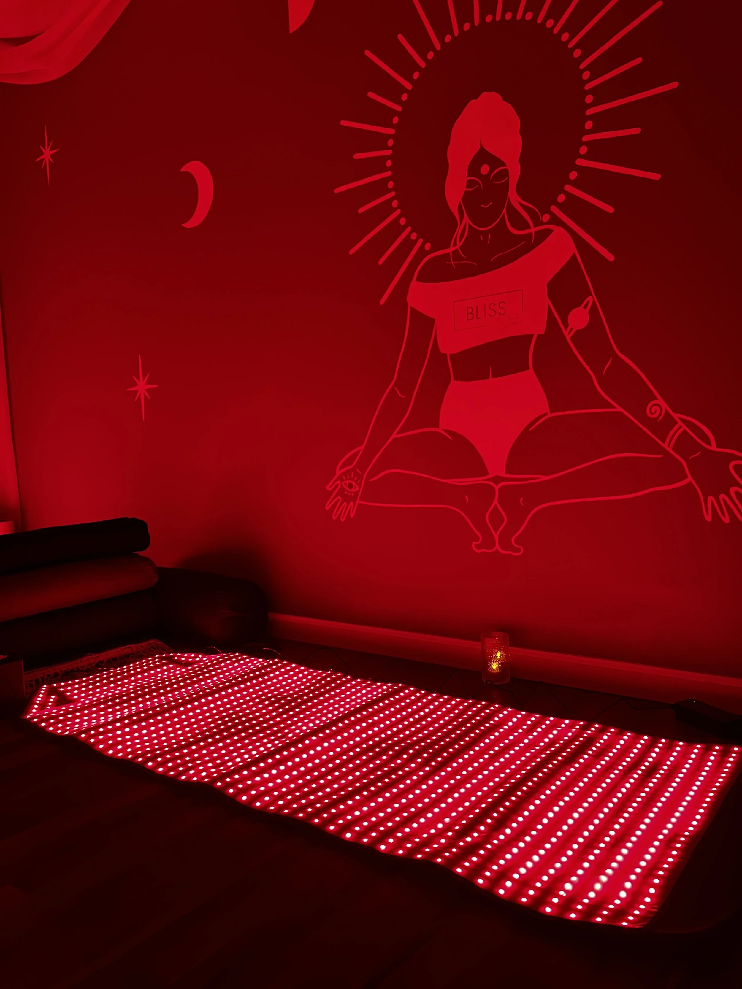 Red Light Yoga Class at Alchemy Restorative Yoga Sanctuary 