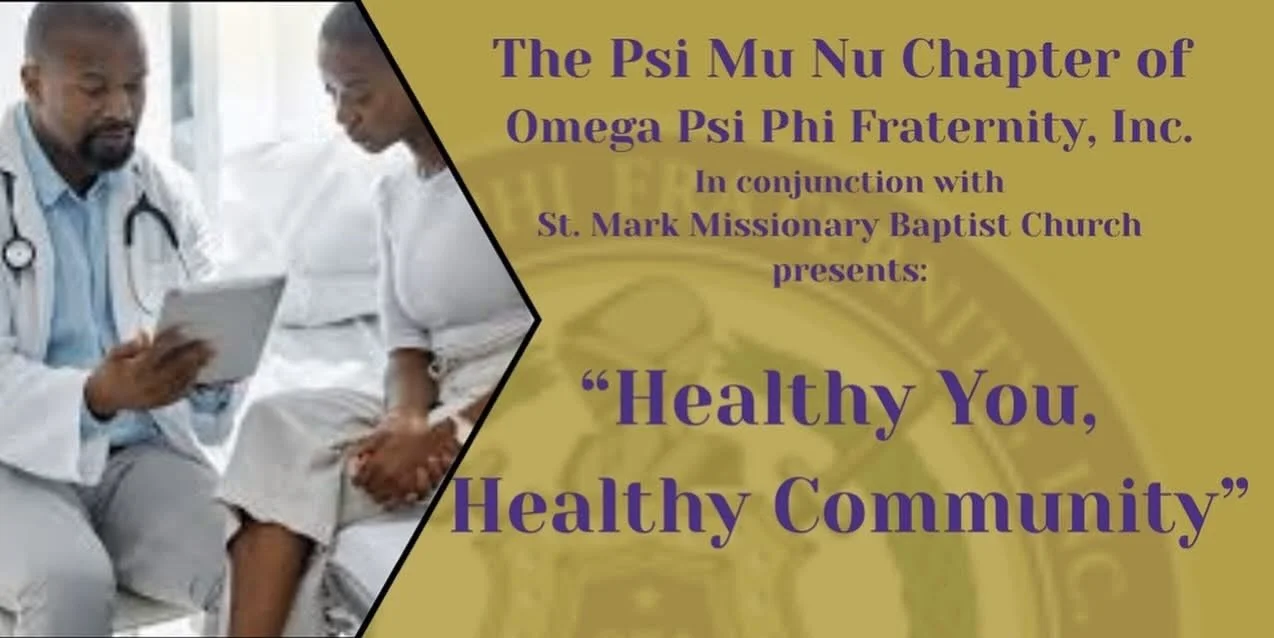 Omega Psi Phi Health Fair 