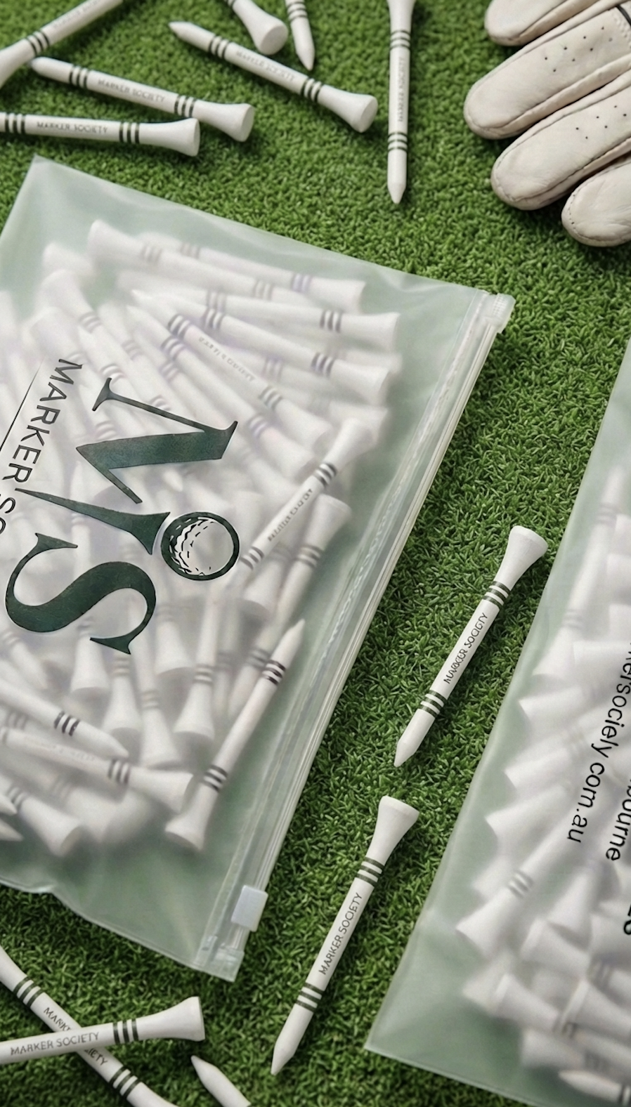 Premium Bamboo Golf Tees 70mm (50)