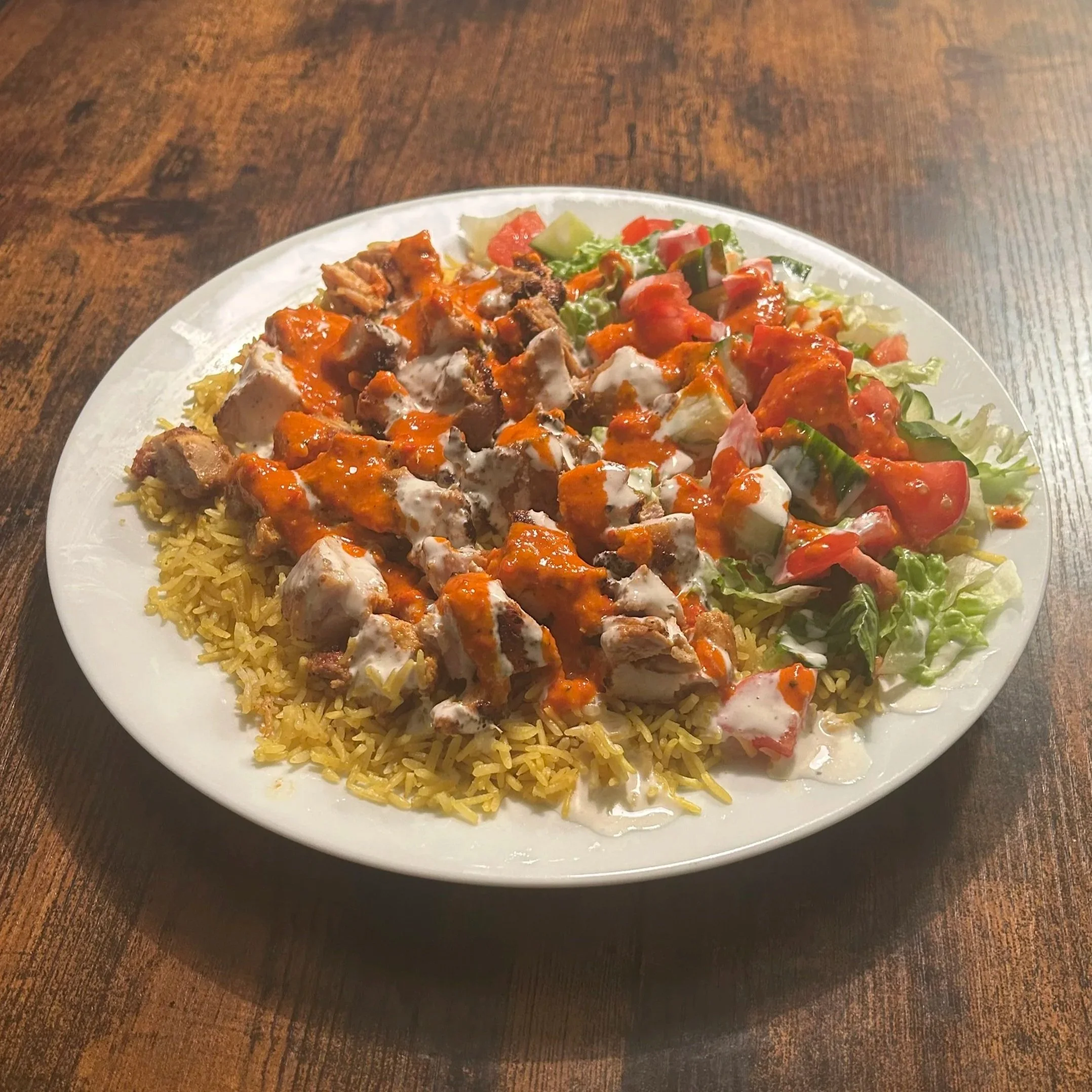Halal Cart Chicken Over Rice