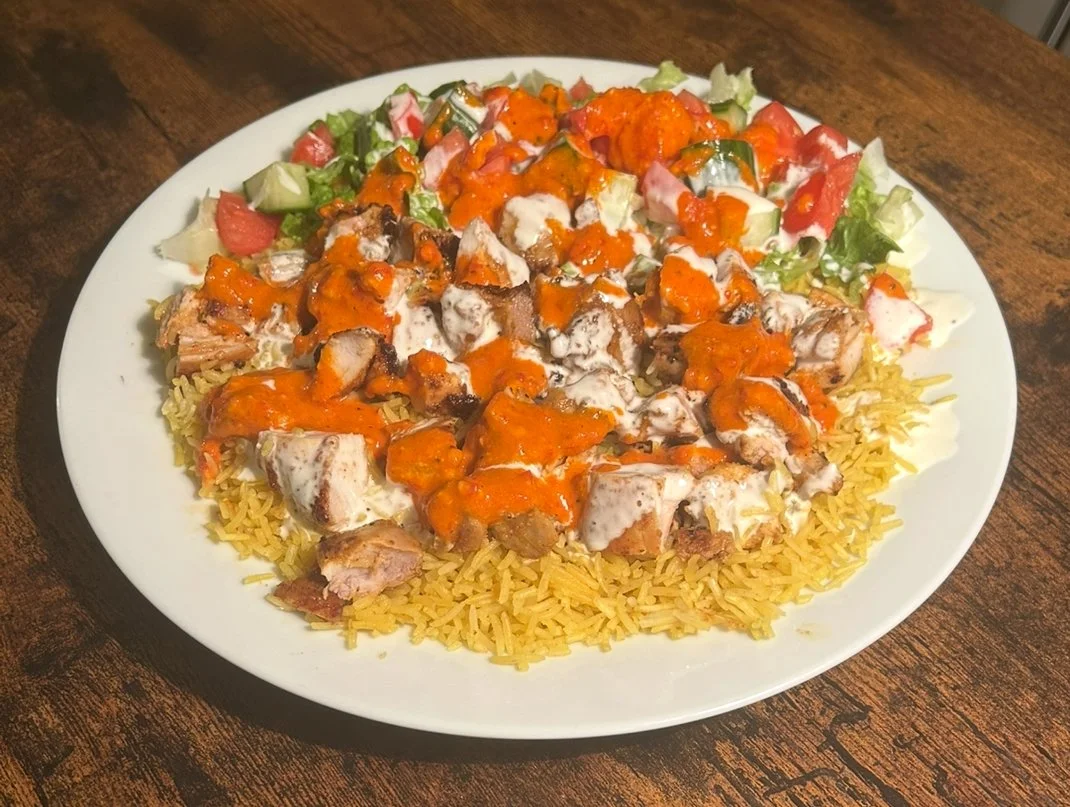 Halal Cart Chicken Over Rice