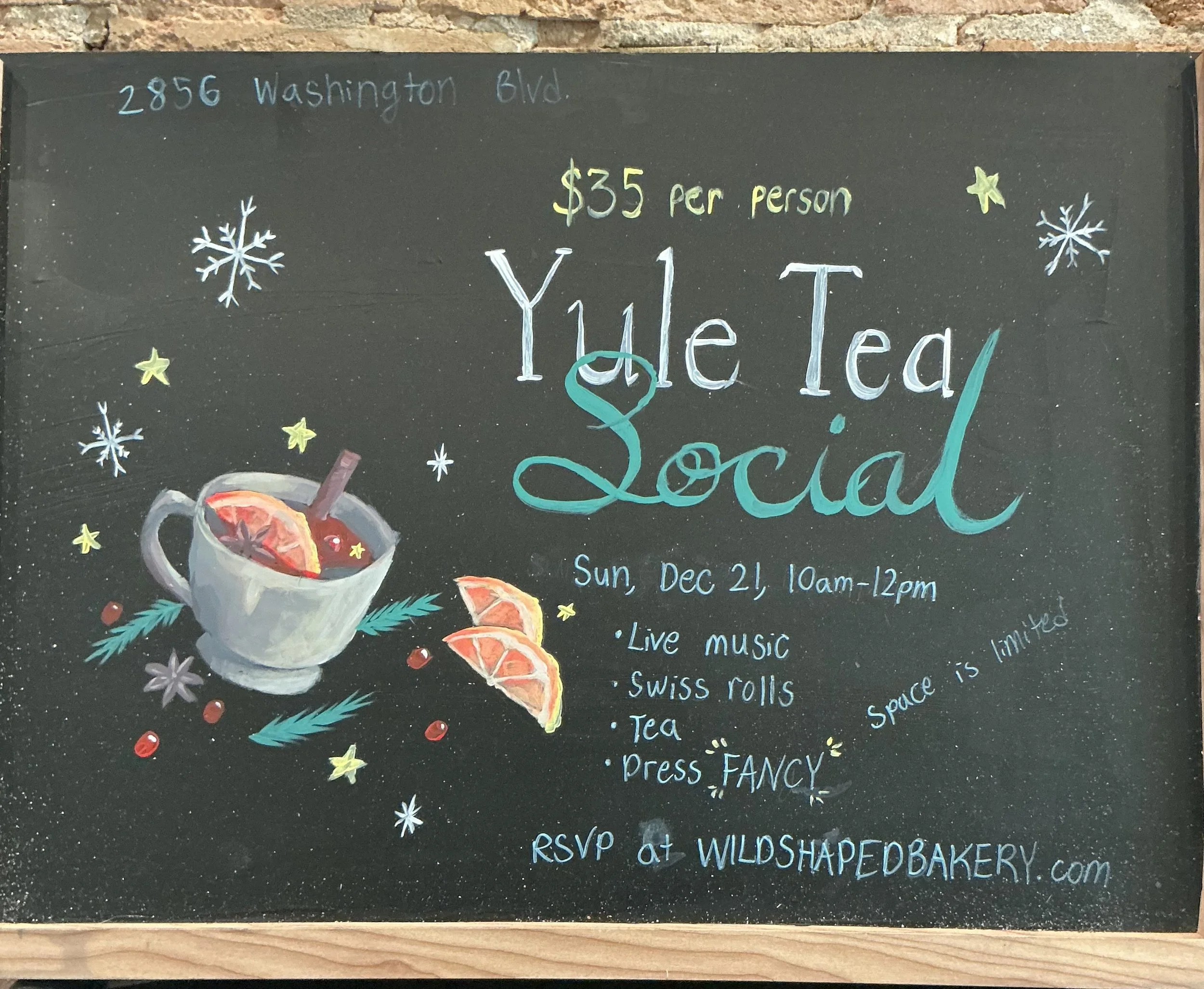 Yule Tea Social